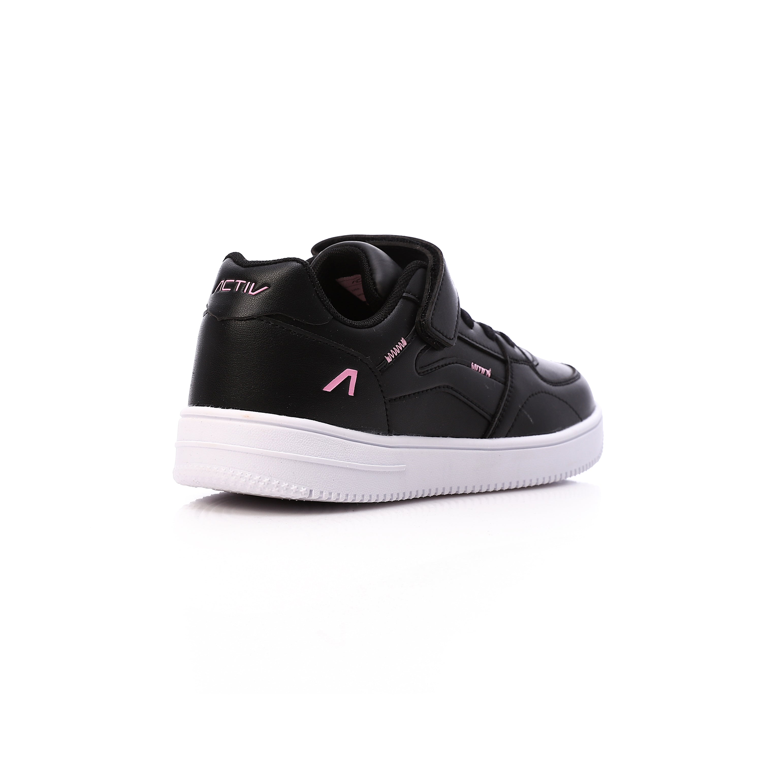 ACTIV BOY'S VELCRO SHOES - اسود*بينك