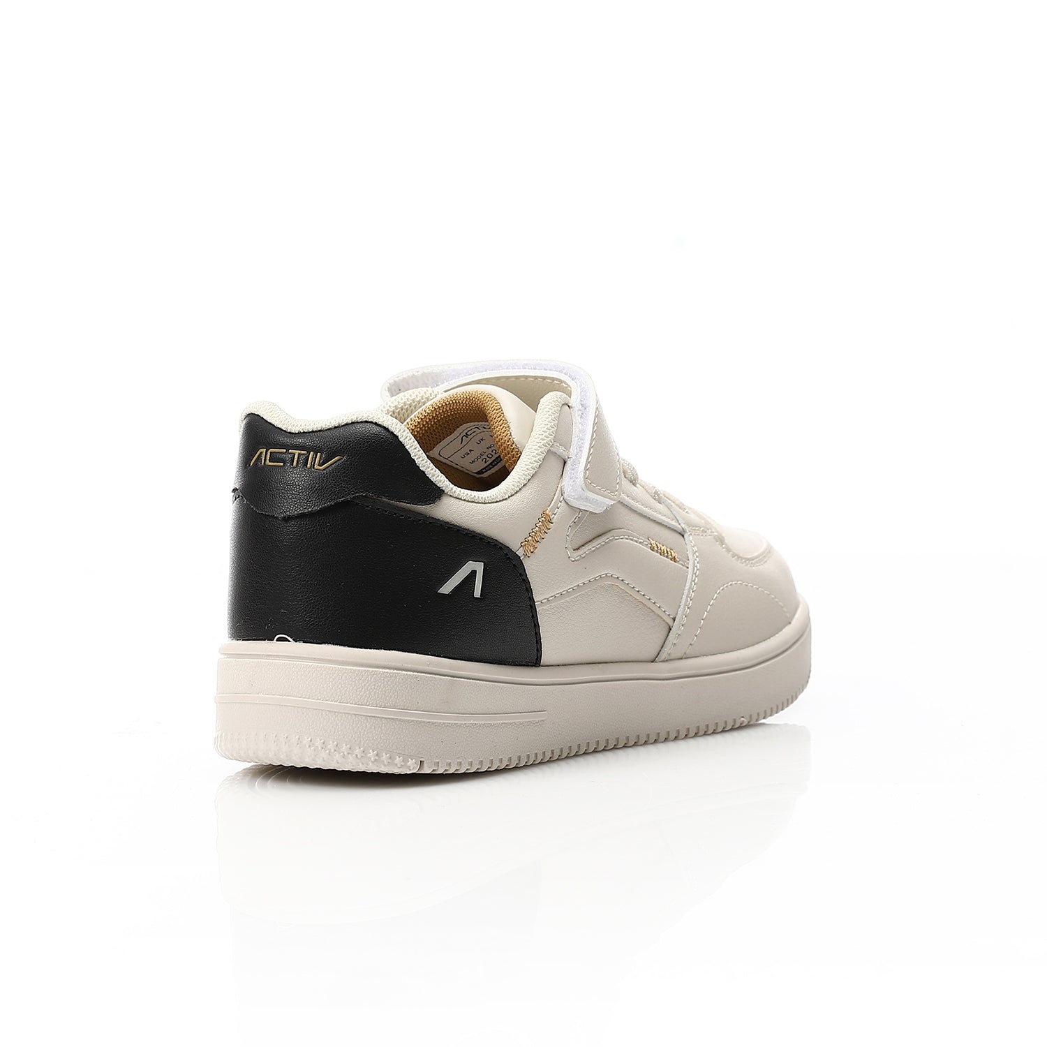 ACTIV KIDS VELCRO SHOES - BEIG*YEL