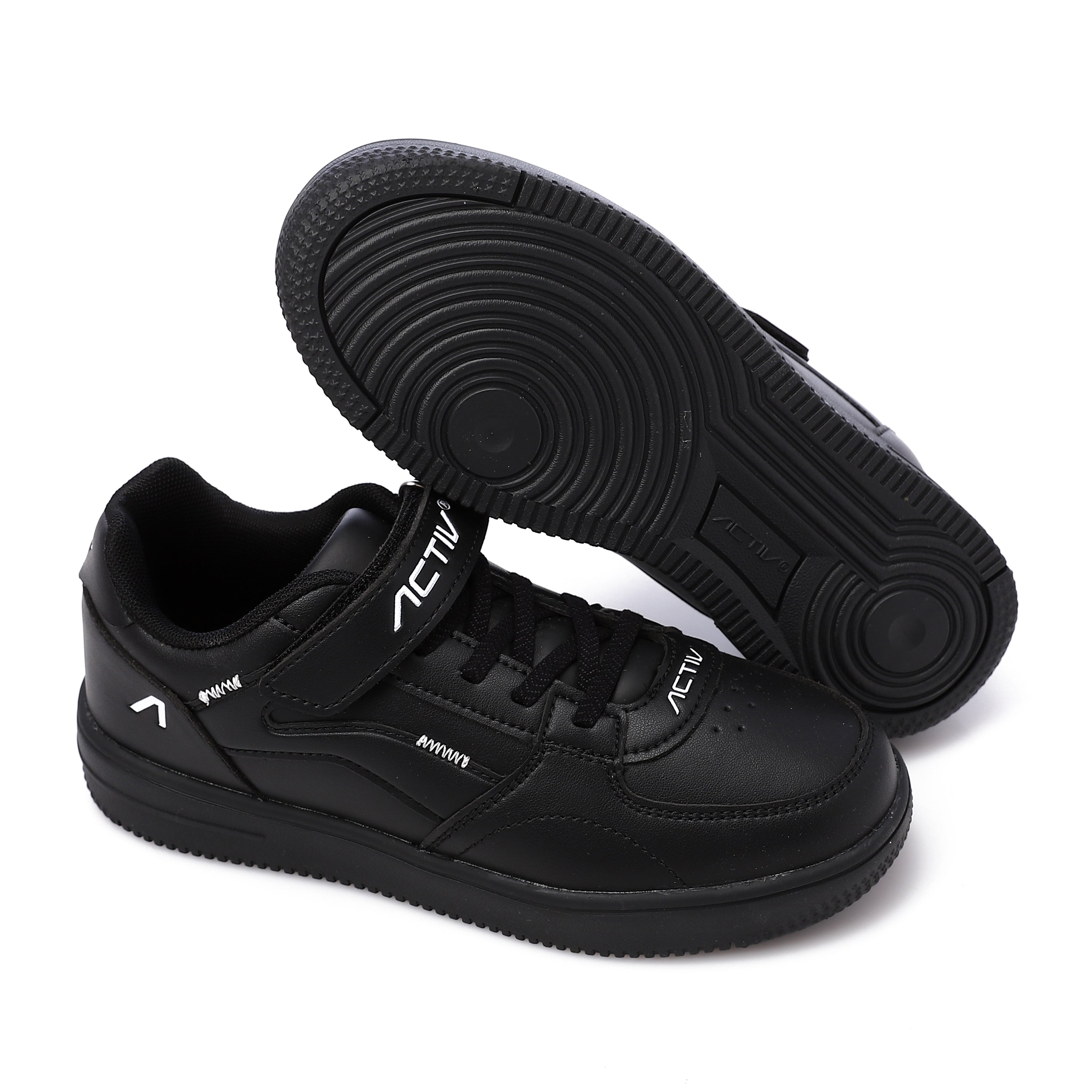 ACTIV KIDS VELCRO SHOES - BLACK
