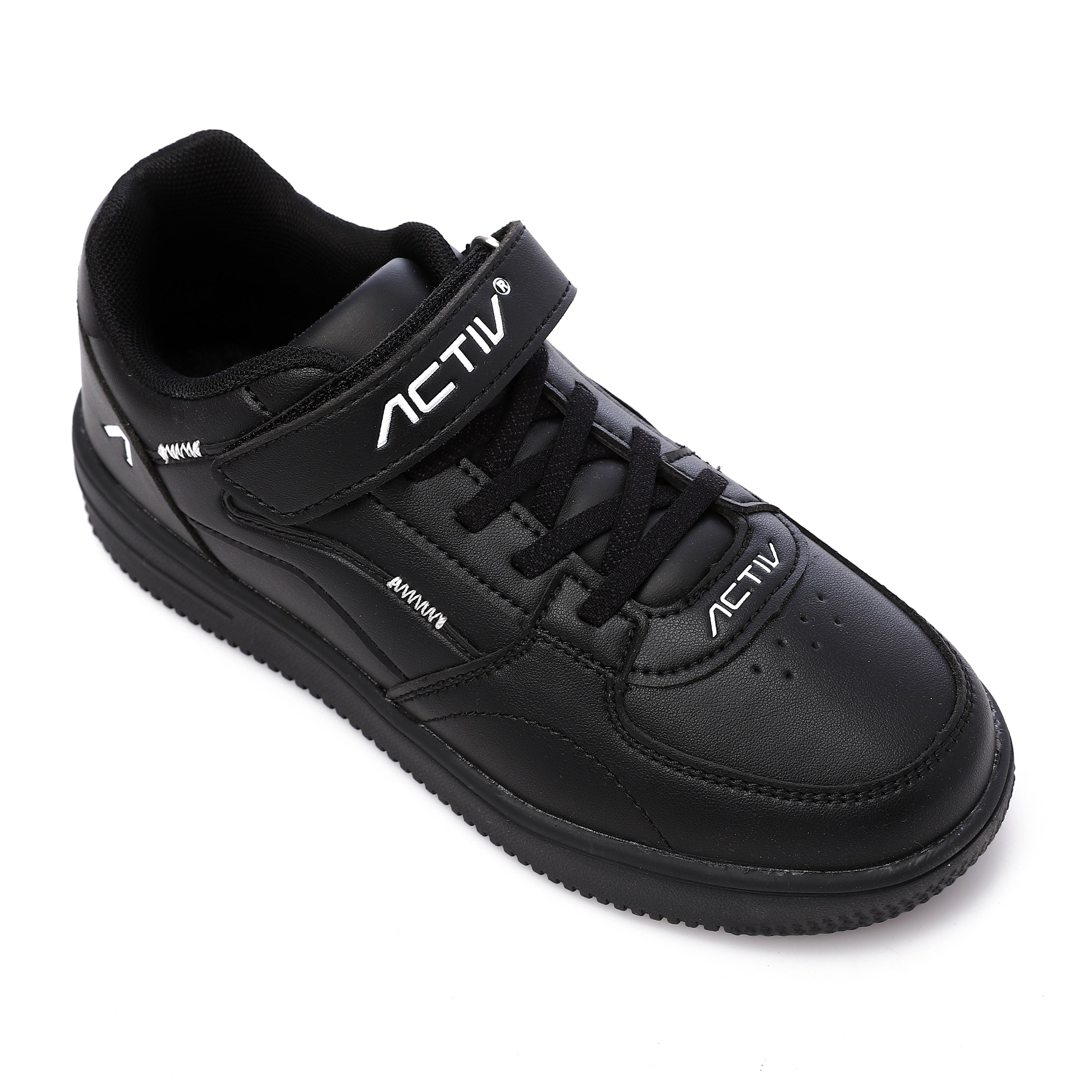 ACTIV KIDS VELCRO SHOES - BLACK