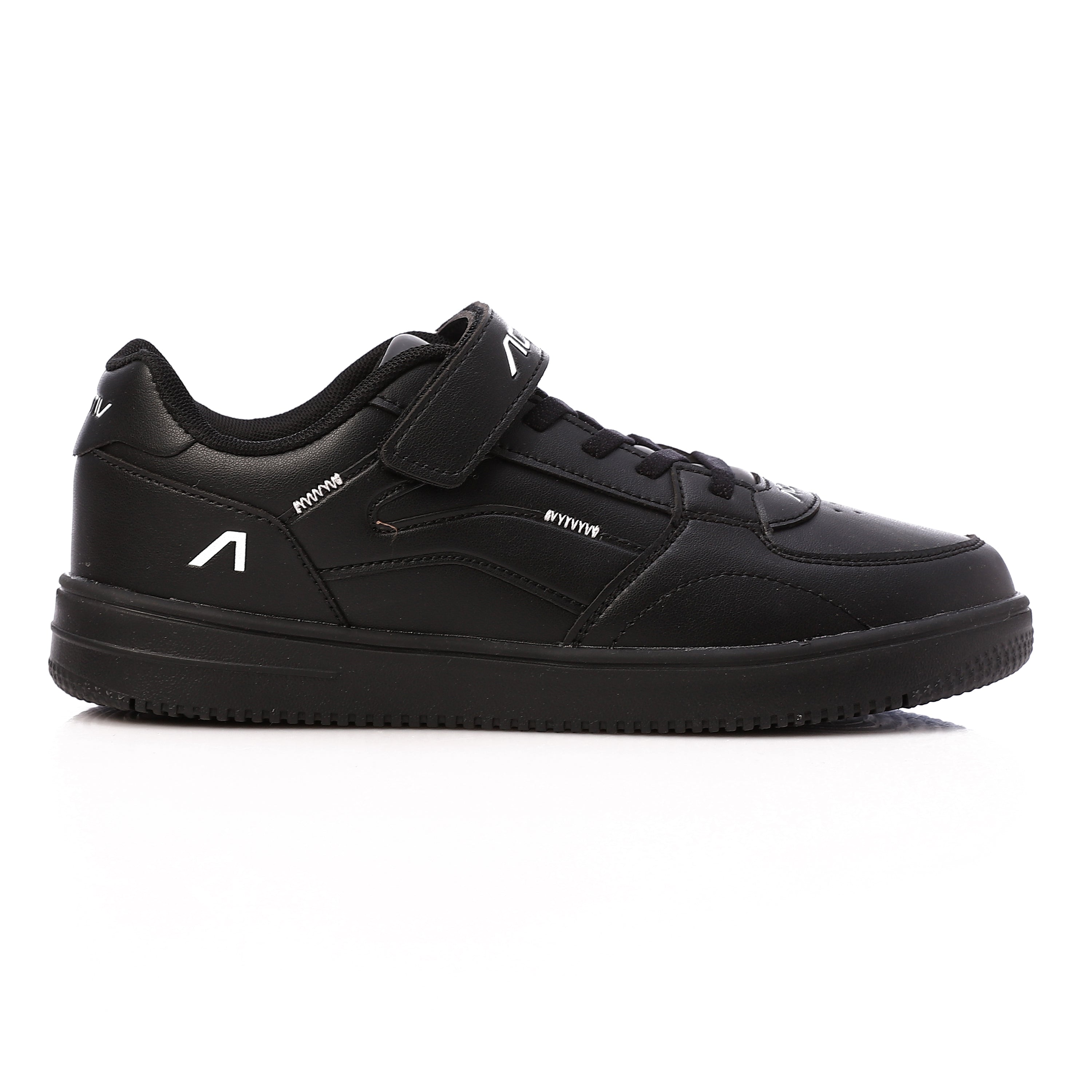 ACTIV BOY'S VELCRO SHOES - اسود