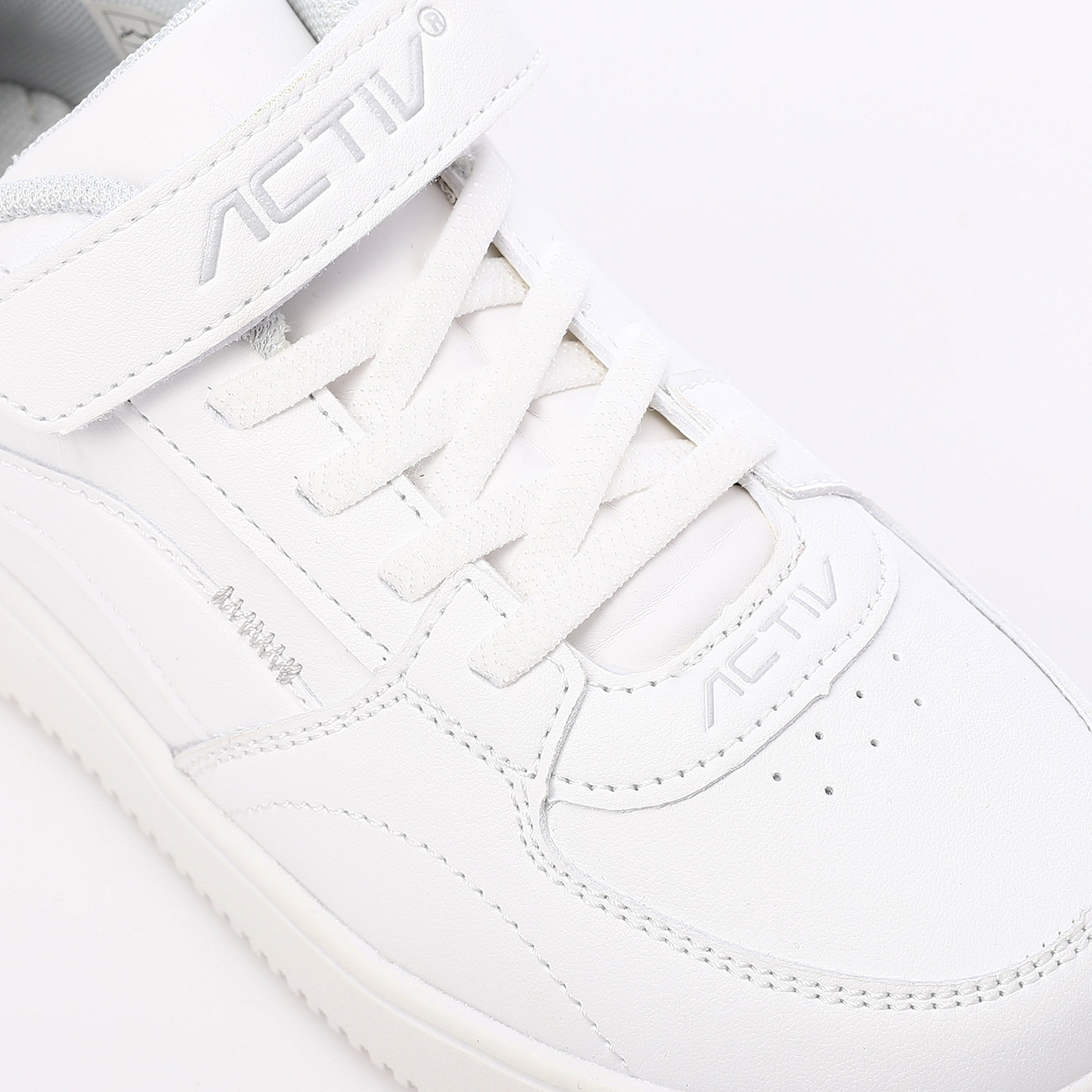 ACTIV KIDS VELCRO SHOES - WHITE