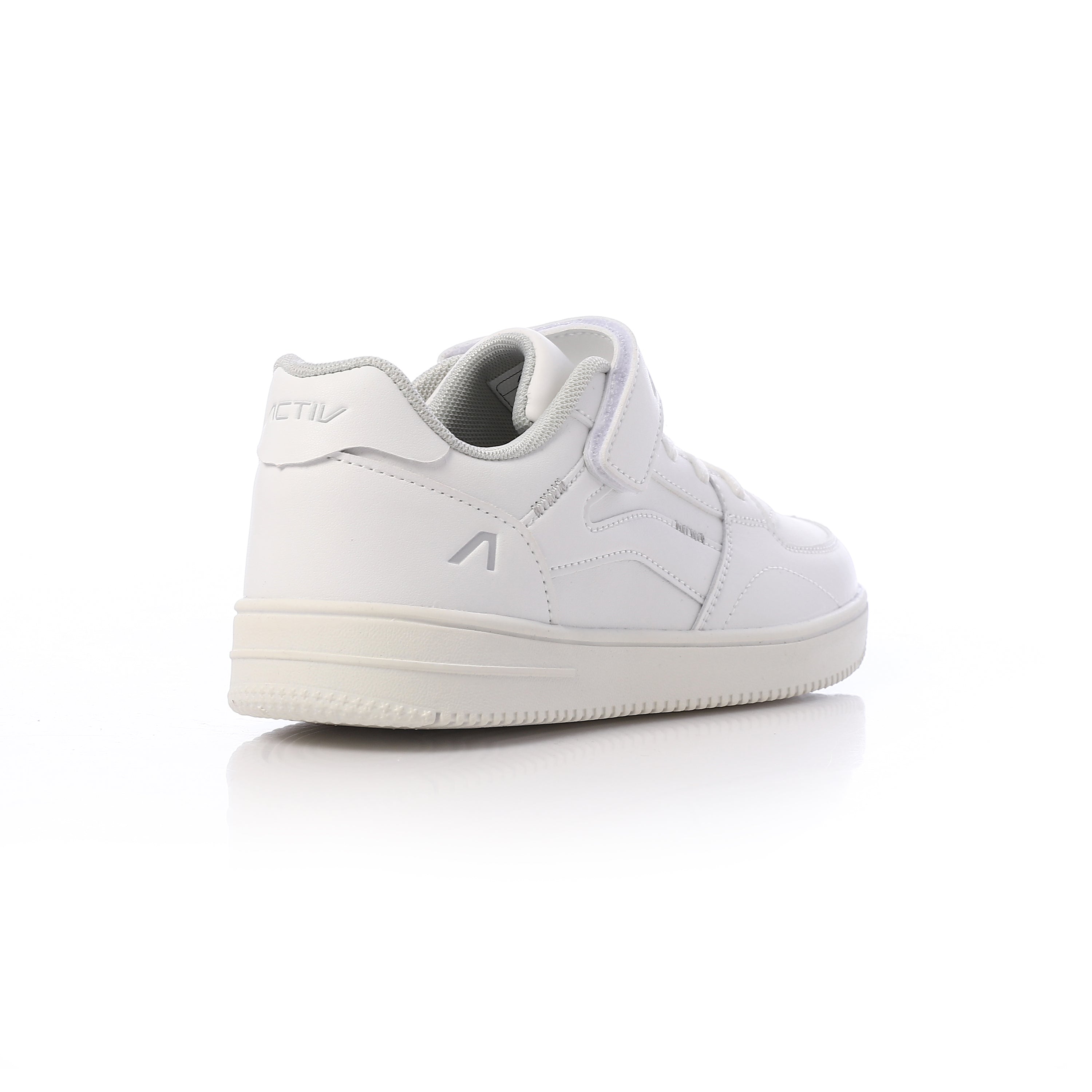 ACTIV BOY'S VELCRO SHOES - ابيض