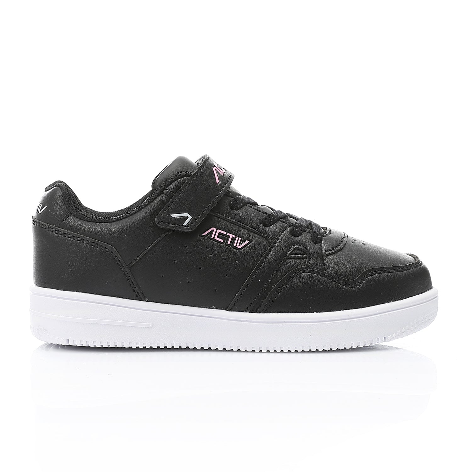 ACTIV KIDS VELCRO SHOES - BLK*PINK