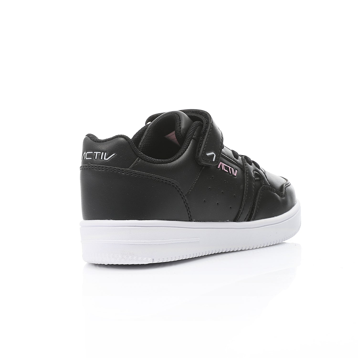 ACTIV KIDS VELCRO SHOES - BLK*PINK