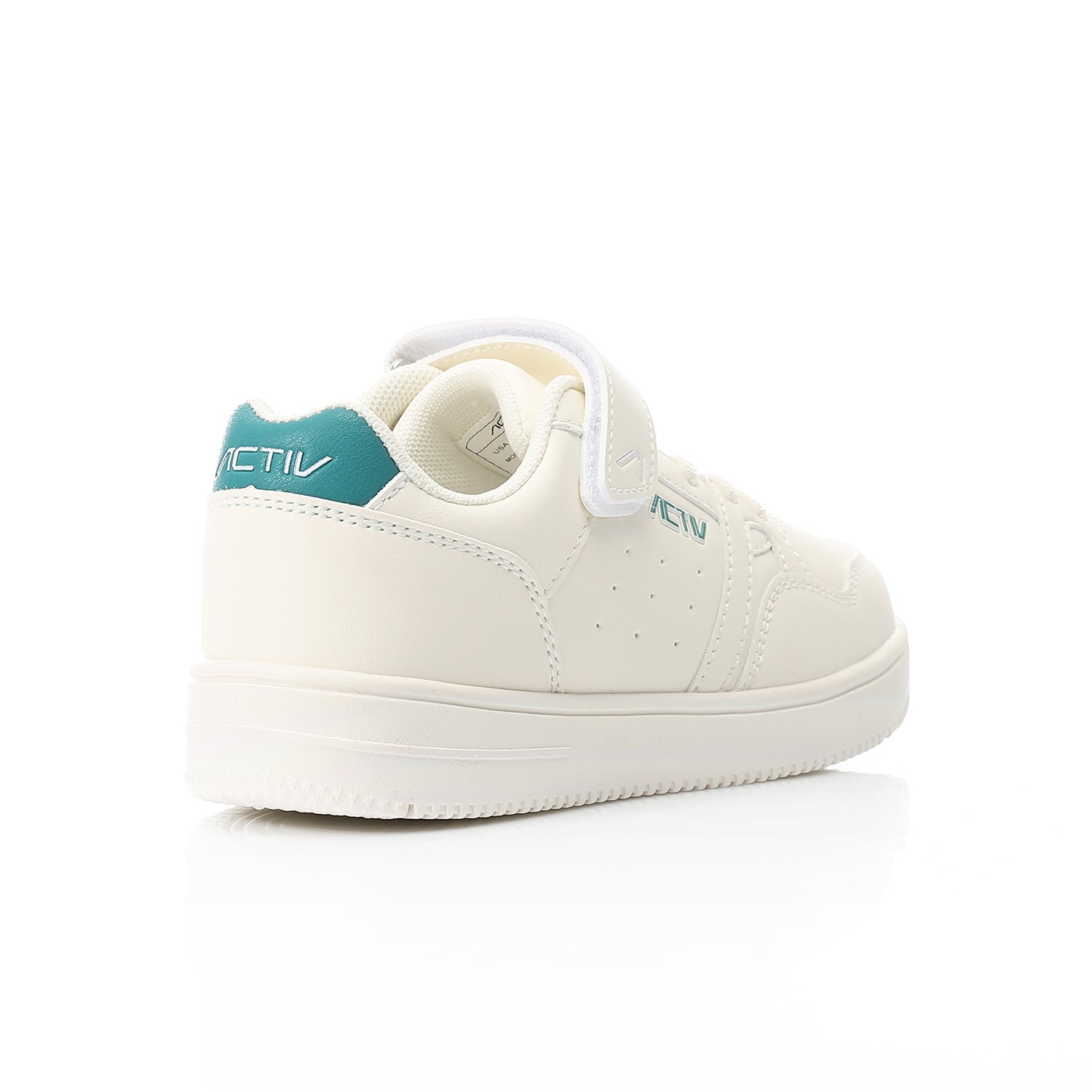 ACTIV KIDS VELCRO SHOES - BEIG*GRN