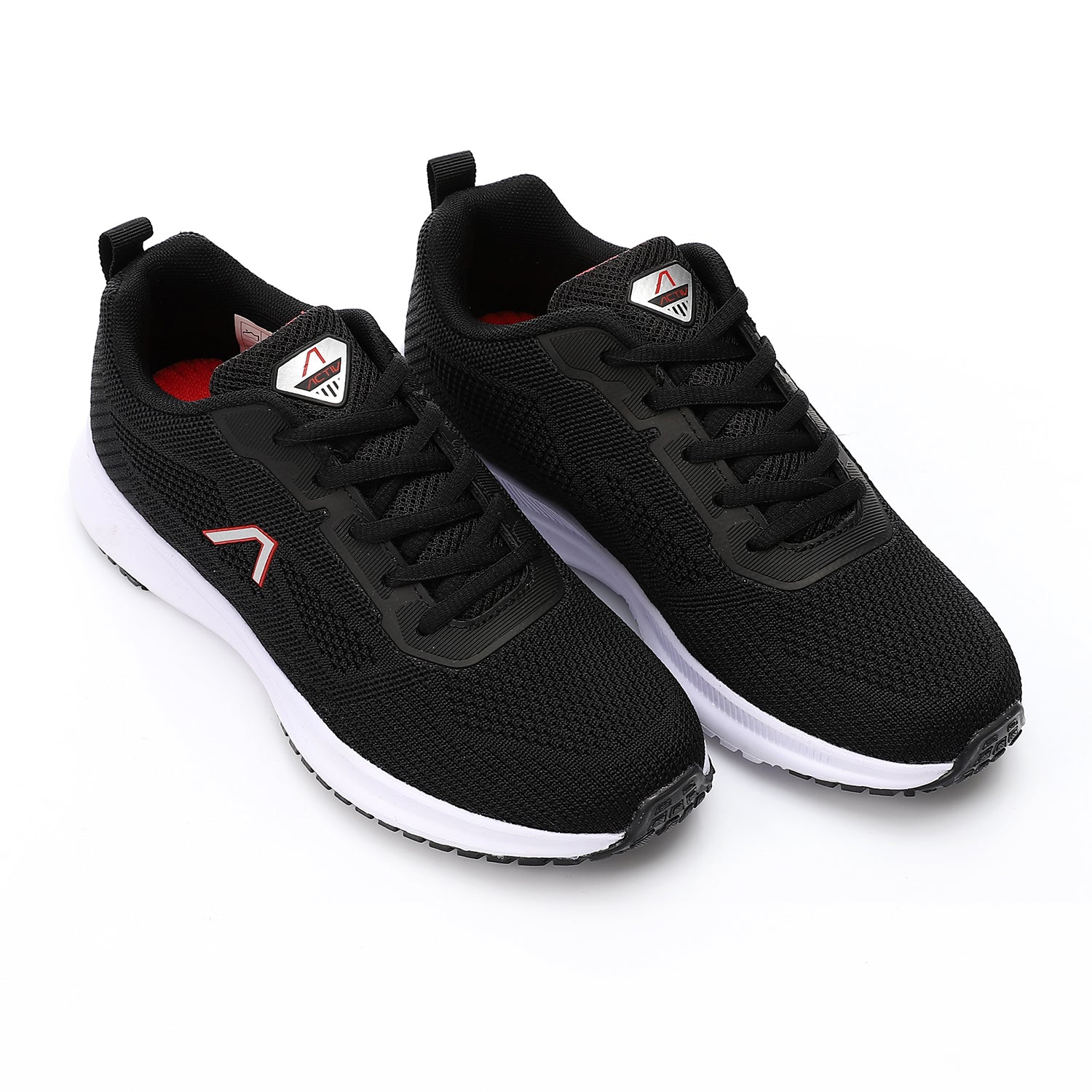 ACTIV BOY'S SHOES - اسود*احمر