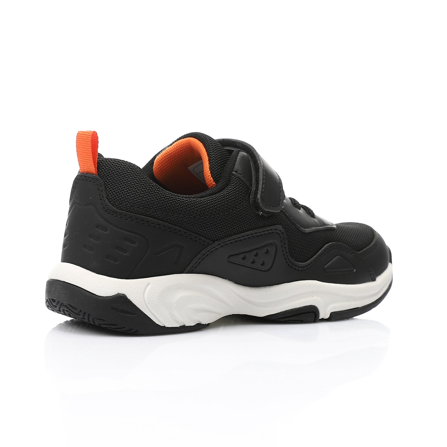 ACTIV KIDS VELCRO SHOES - BLK*ORNG