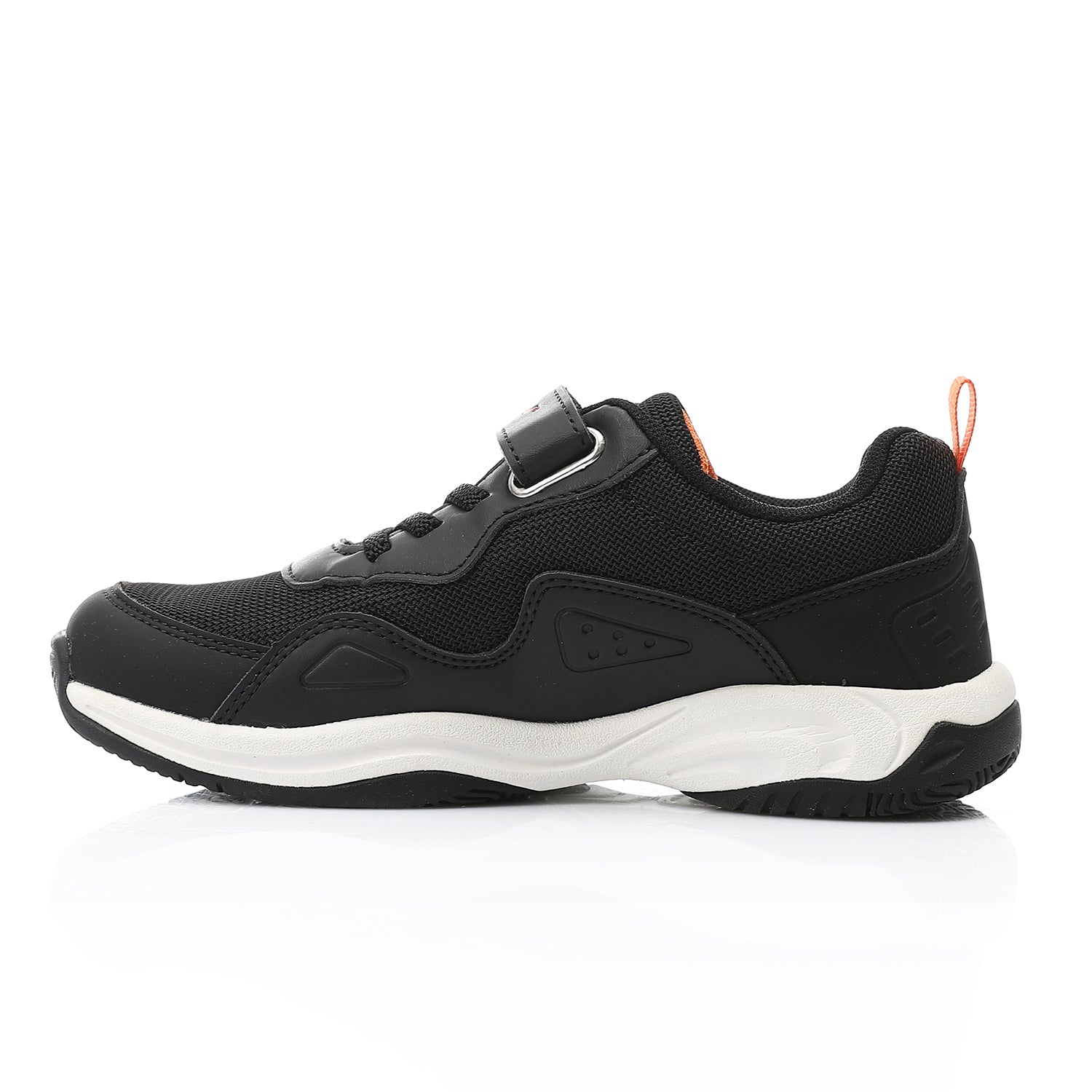 ACTIV KIDS VELCRO SHOES - BLK*ORNG