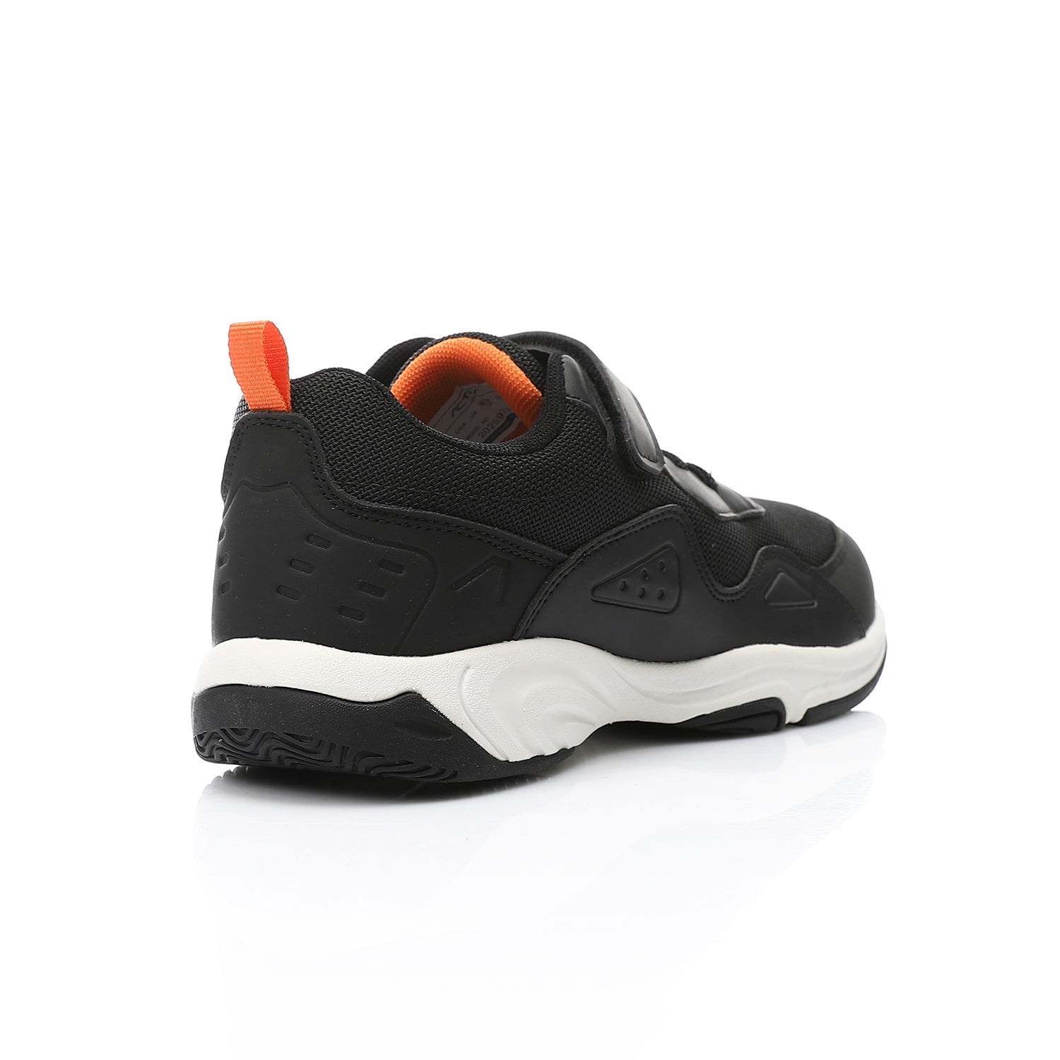 ACTIV BOY'S VELCRO SHOES - اسود*برتقالي