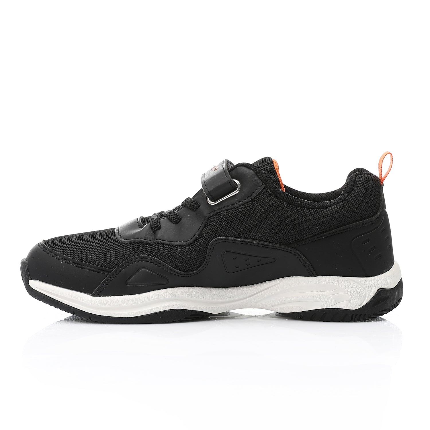 ACTIV BOY'S VELCRO SHOES - اسود*برتقالي