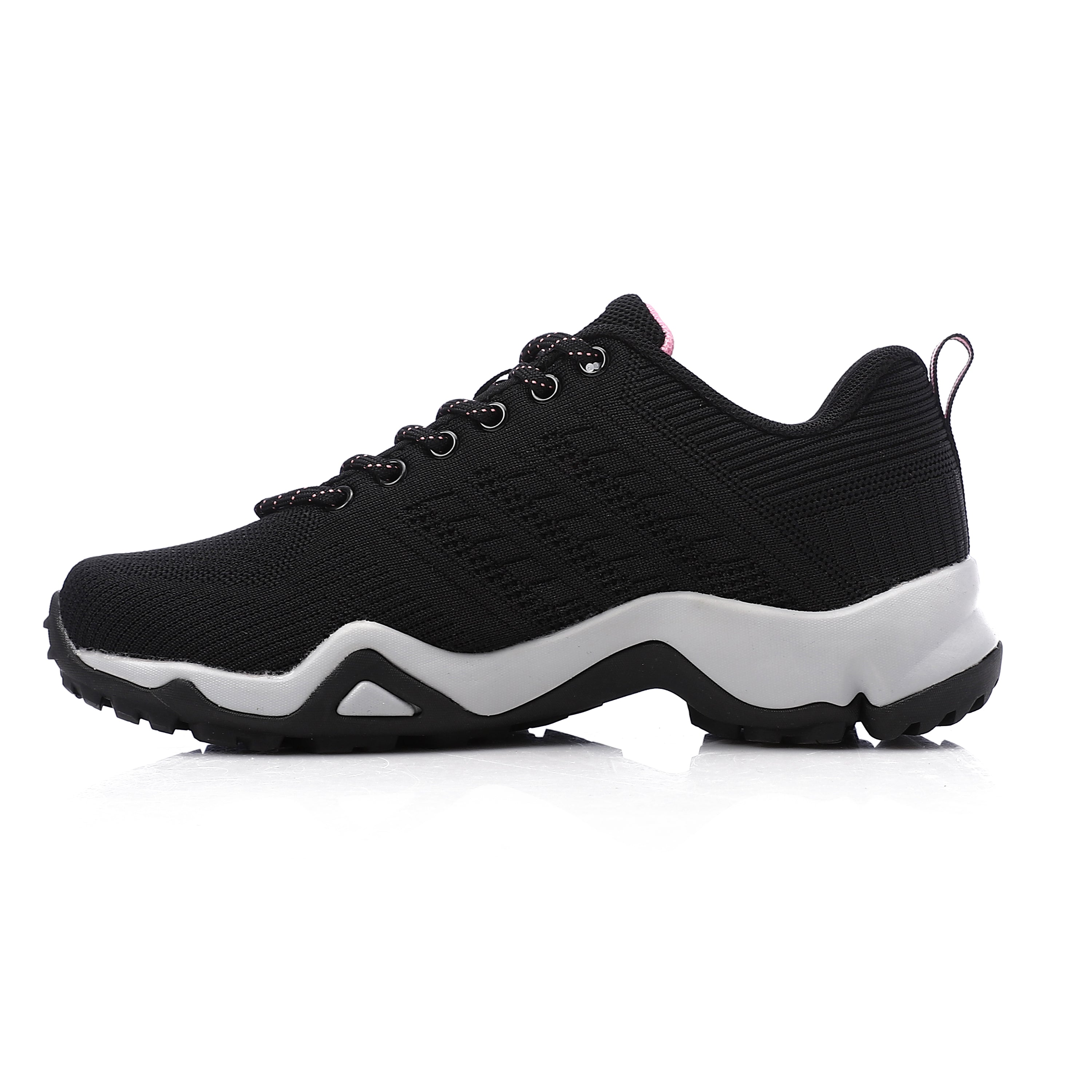 ACTIV WOMEN'S TREKKING SHOES - BLK & PINK