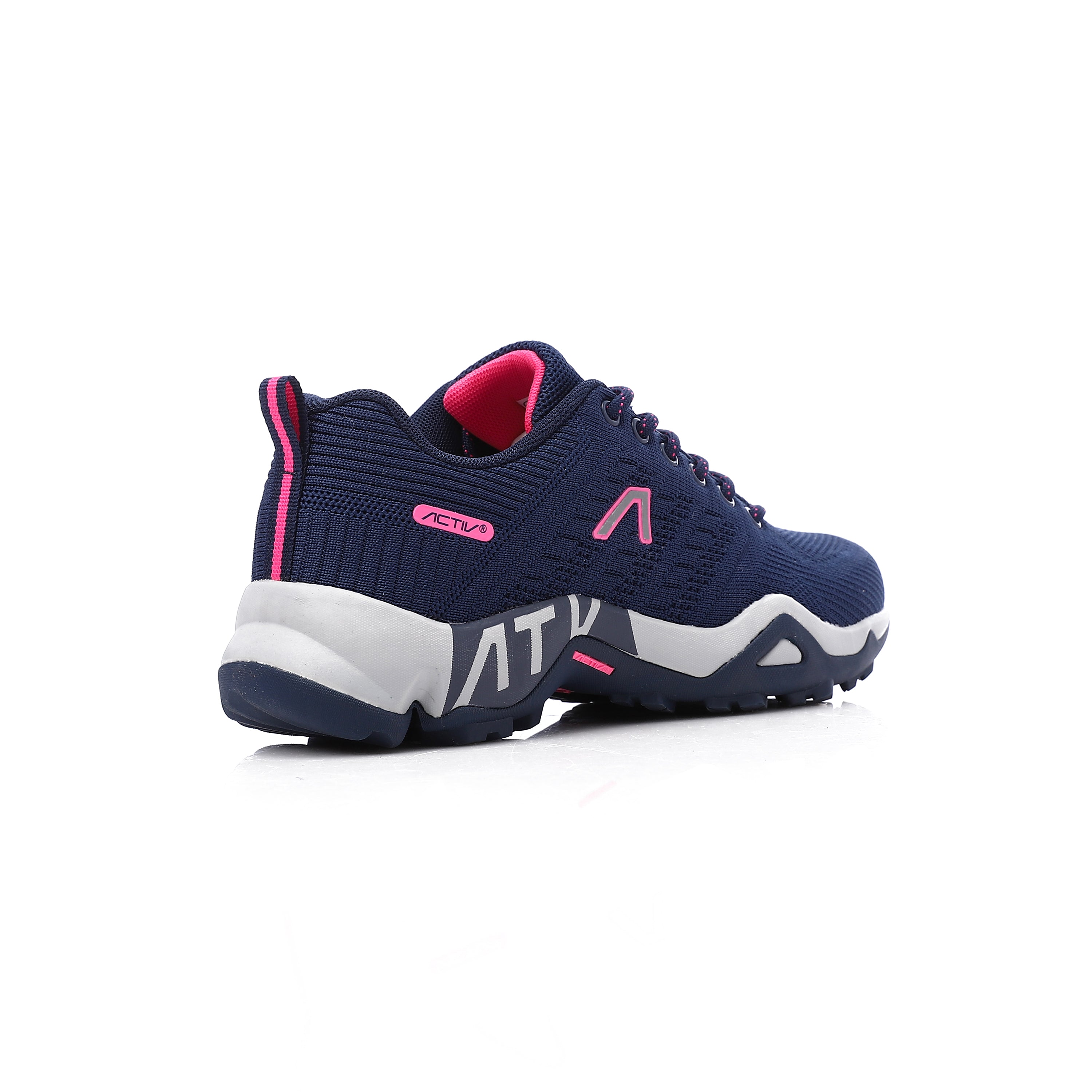 ACTIV WOMEN'S TREKKING SHOES - NVY & FUCH