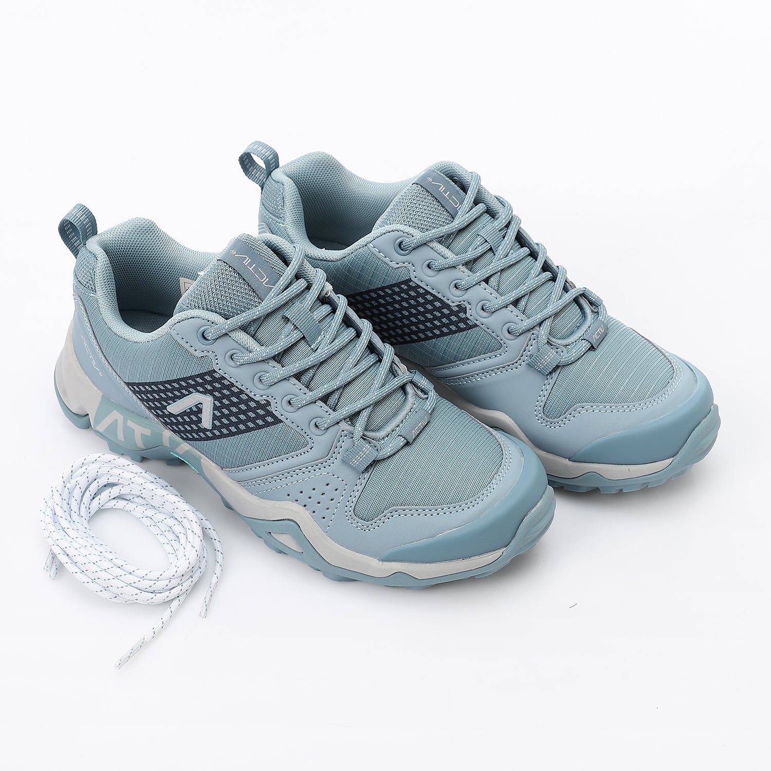 ACTIV WOMEN'S TREKKING SHOES - تركواز