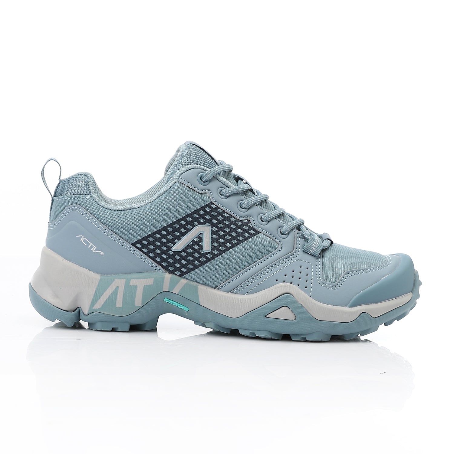 ACTIV WOMEN'S TREKKING SHOES - تركواز