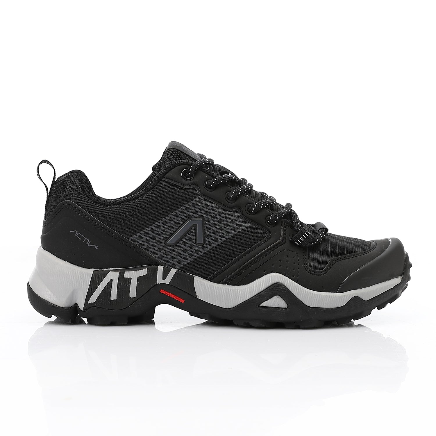 ACTIV WOMEN'S TREKKING SHOES - اسود