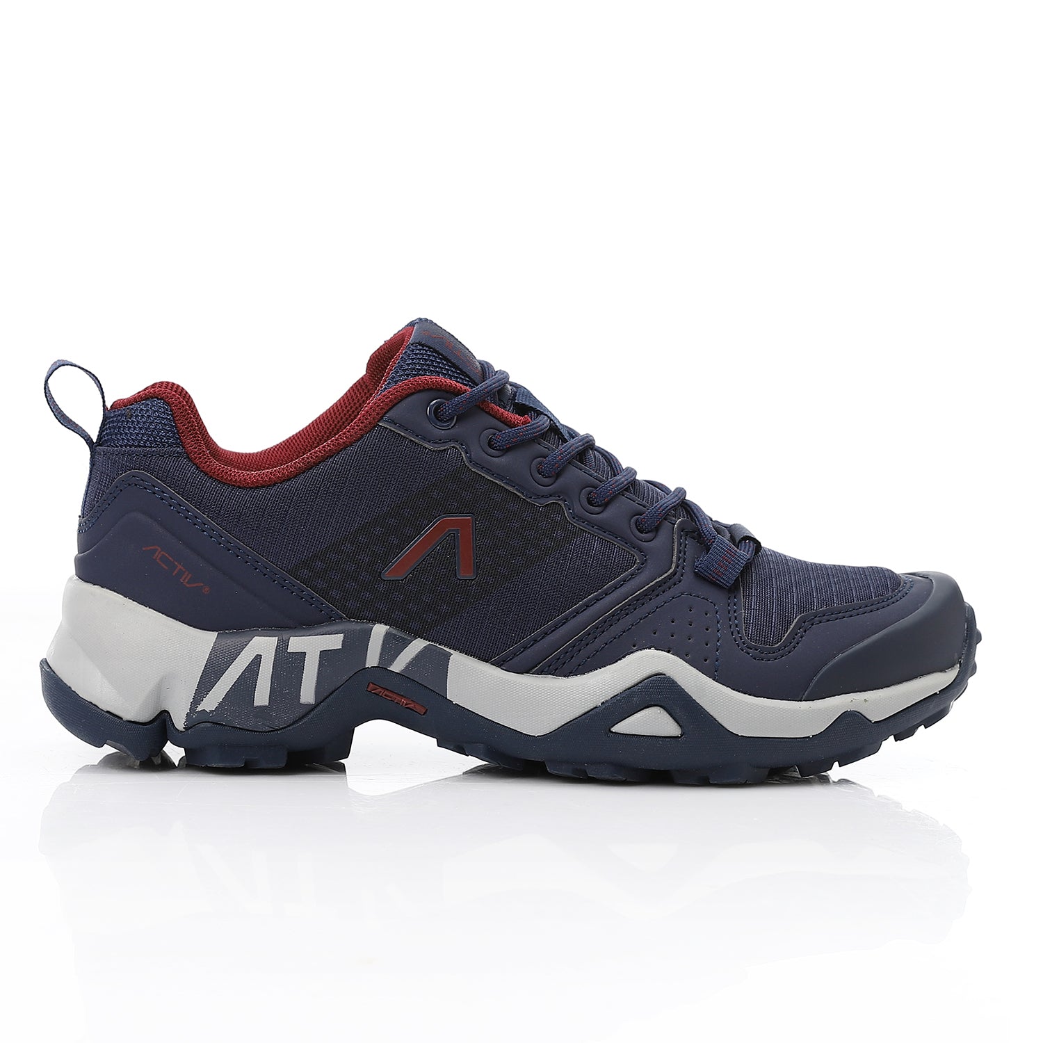 ACTIV WOMEN'S TREKKING SHOES - كحلى*احمر