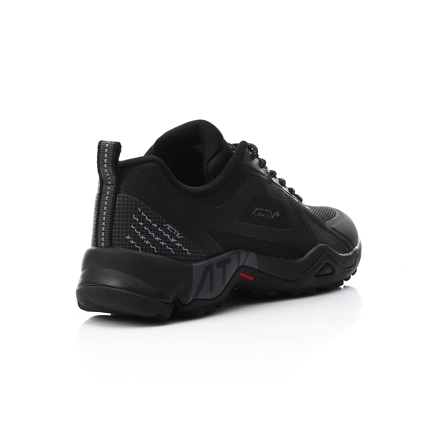 ACTIV MEN'S TREKKING SHOES - BLACK