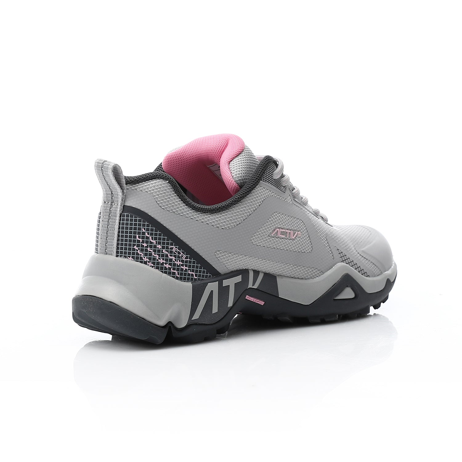 ACTIV WOMEN'S TREKKING SHOES - GRY*PINK