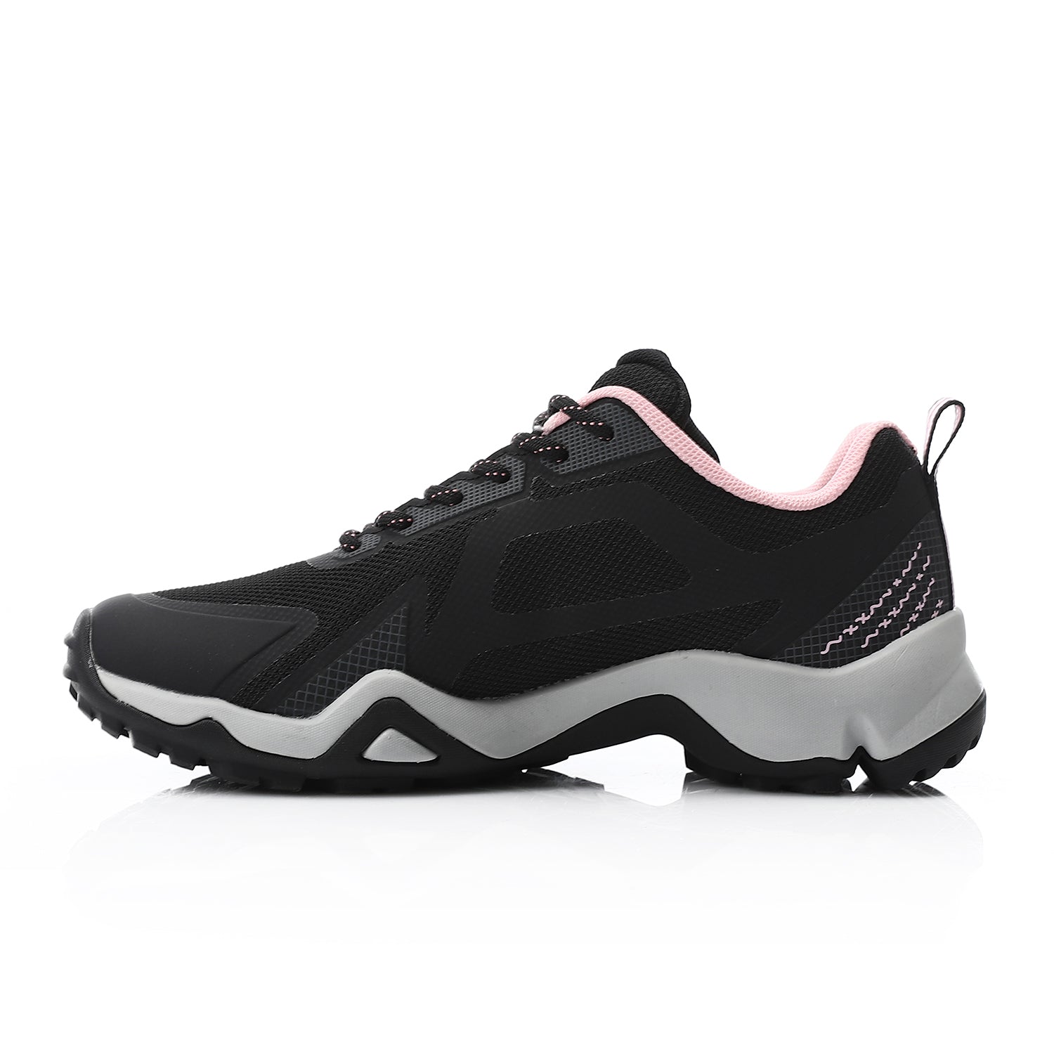 ACTIV WOMEN'S TREKKING SHOES - BLK*PINK