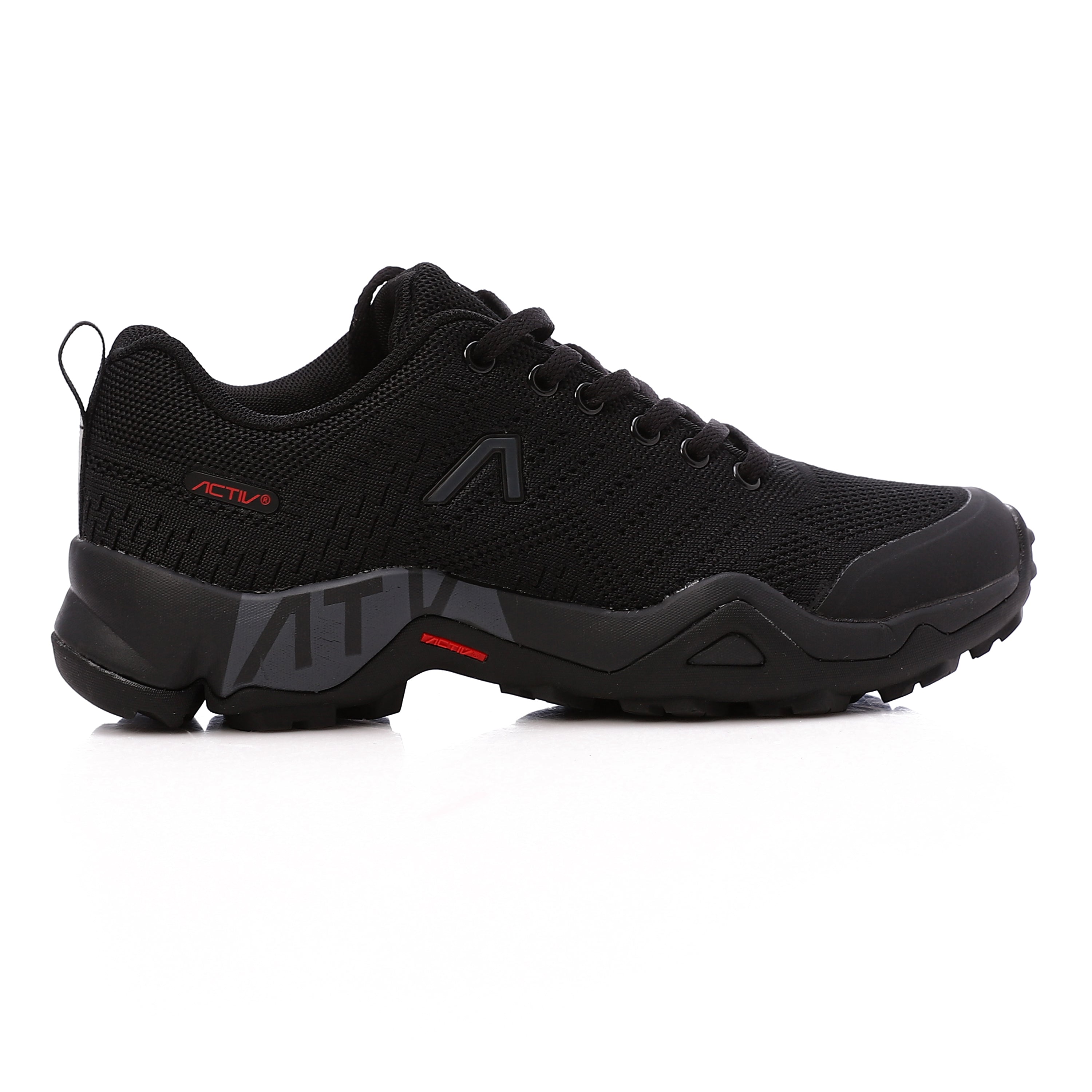 ACTIV WOMEN'S TREKKING SHOES - BLACK
