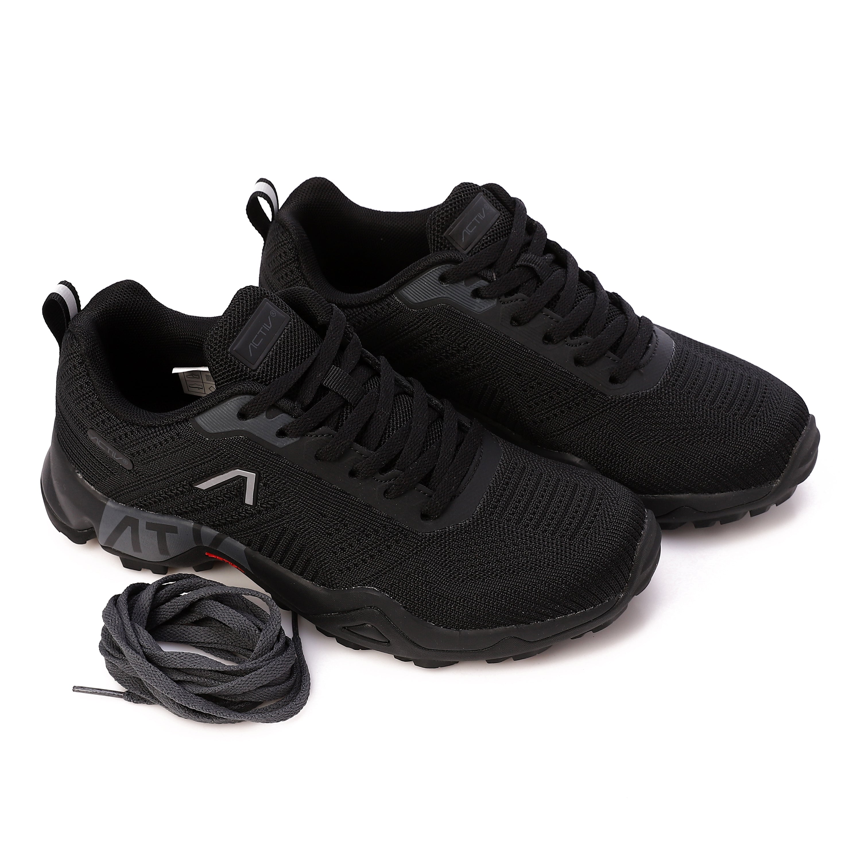 ACTIV WOMEN'S TREKKING SHOES - اسود
