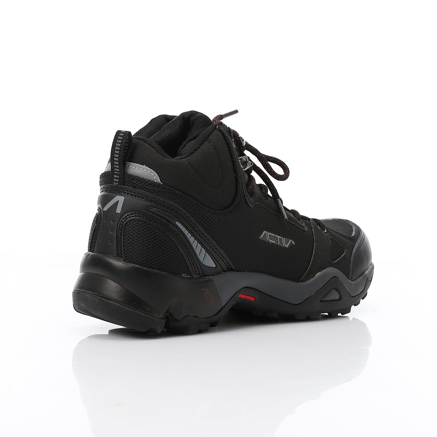 ACTIV MEN'S HALF BOOT SHOES - اسود