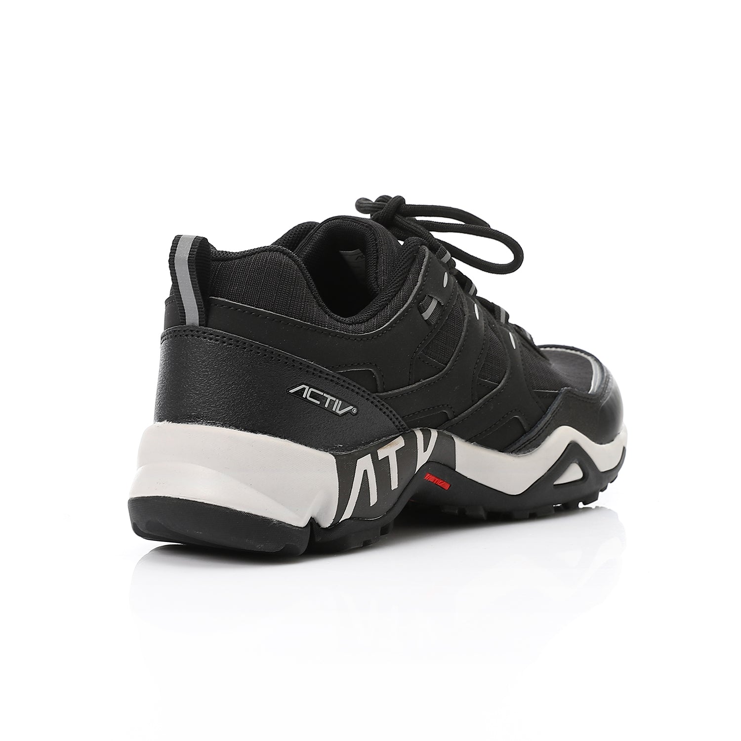 ACTIV MEN'S TREKKING SHOES - اسود