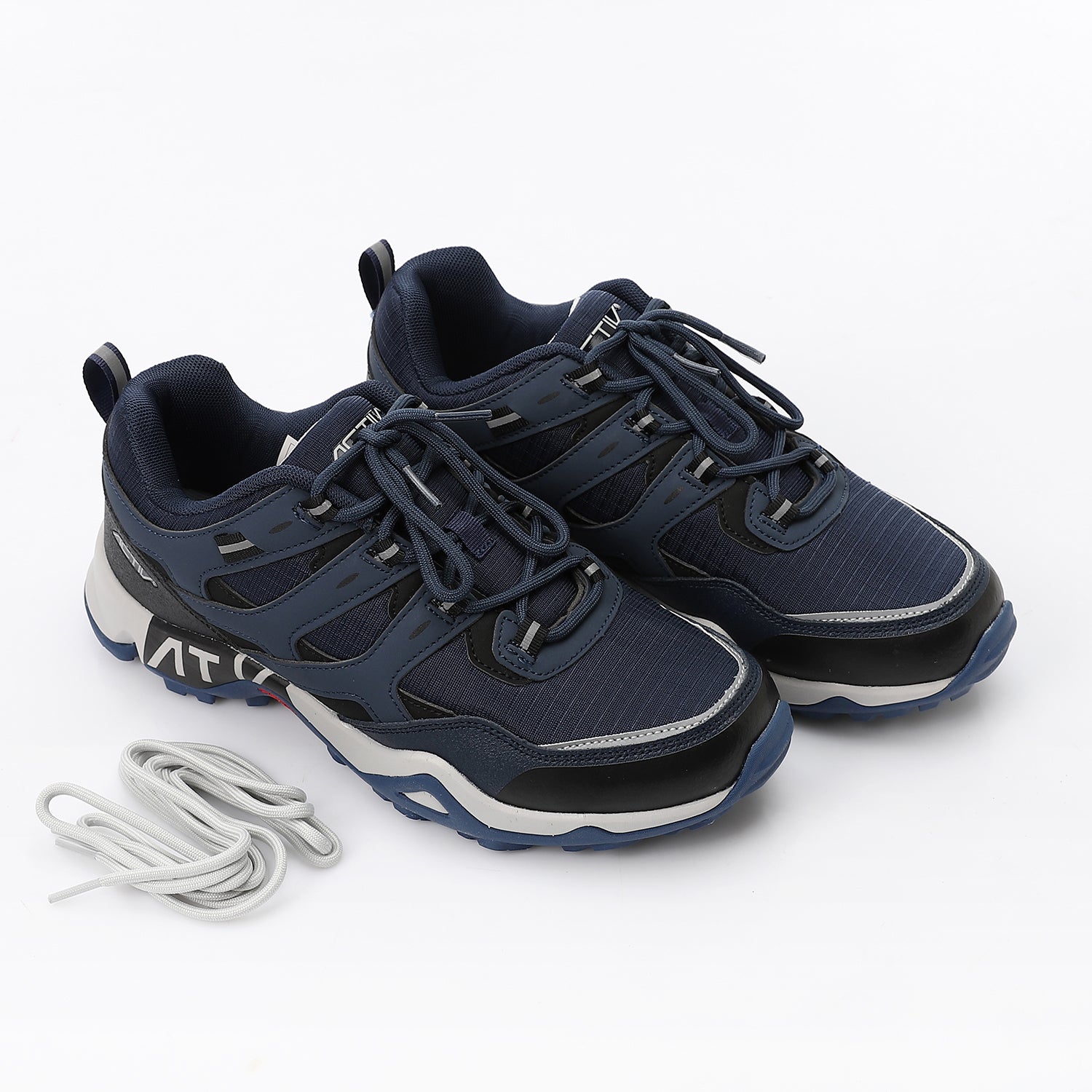 ACTIV MEN'S TREKKING SHOES - كحلي
