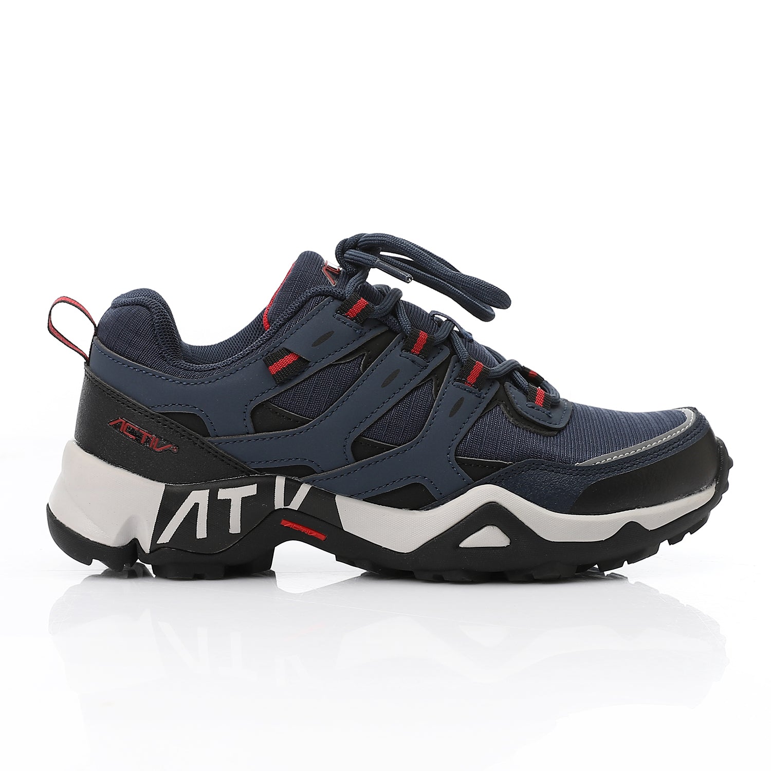 ACTIV WOMEN'S TREKKING SHOES - كحلي*احمر