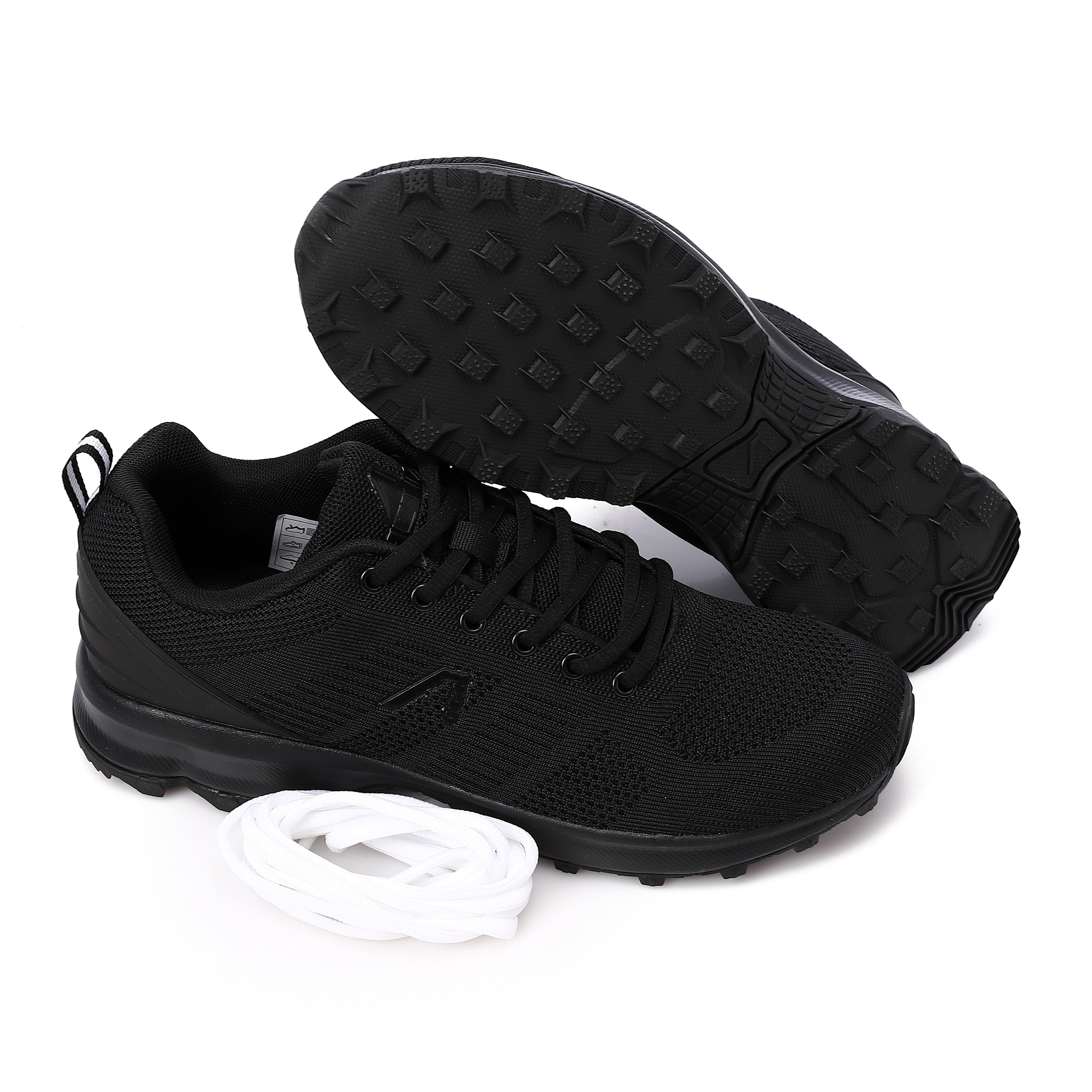 ACTIV MEN'S TREKKING SHOES - BLACK 