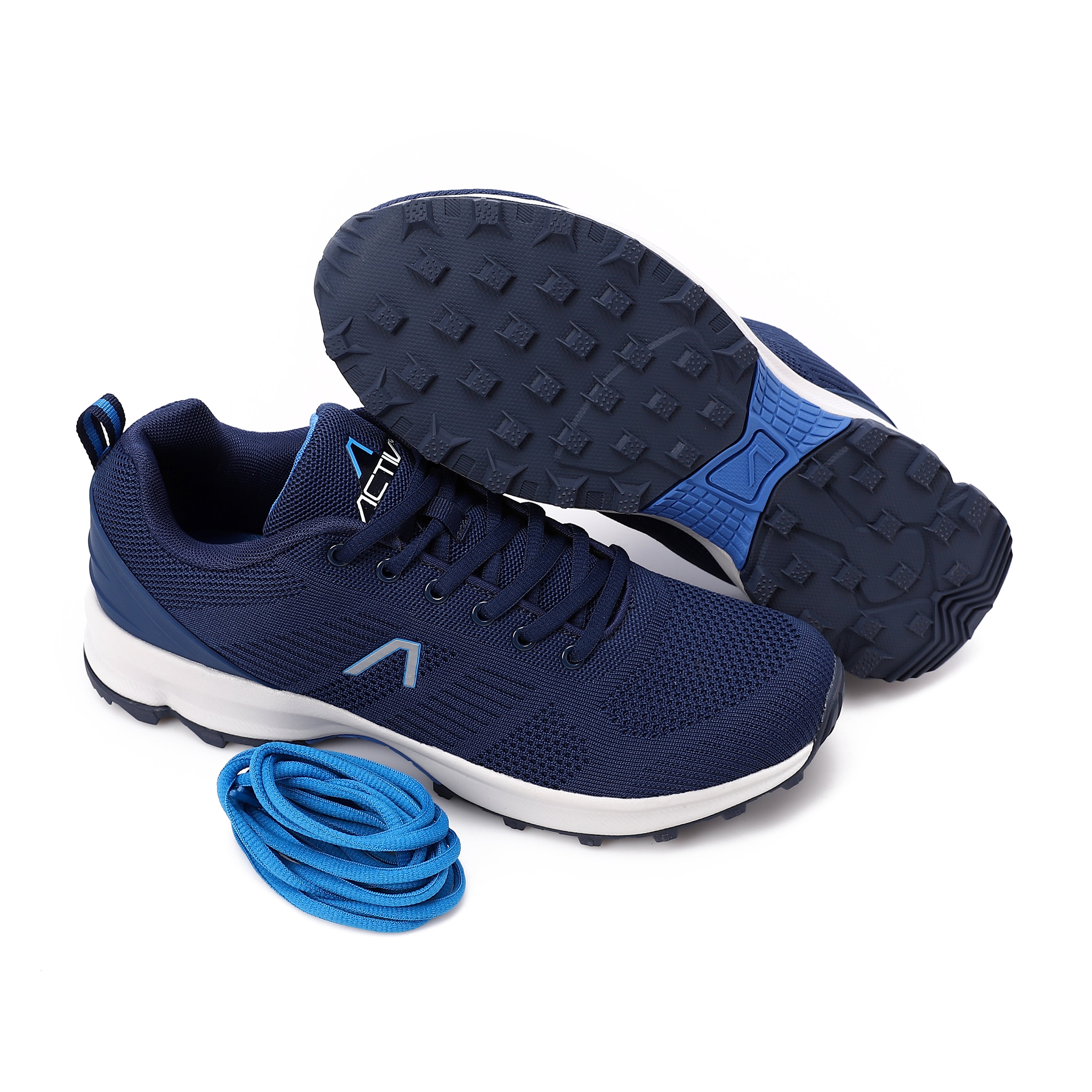 ACTIV MEN'S TREKKING SHOES - NAVY 