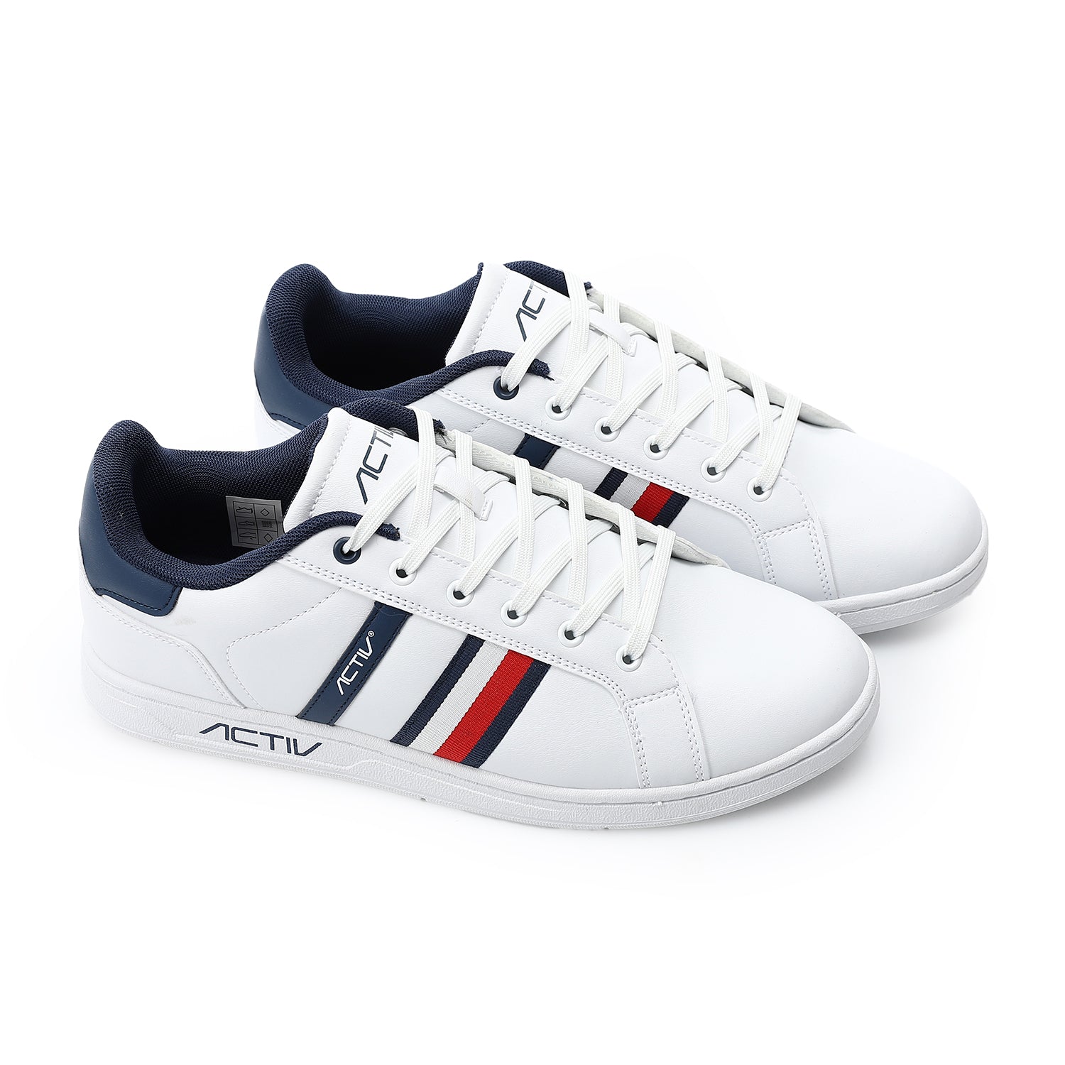 ACTIV MEN'S SHOES - WHITE 