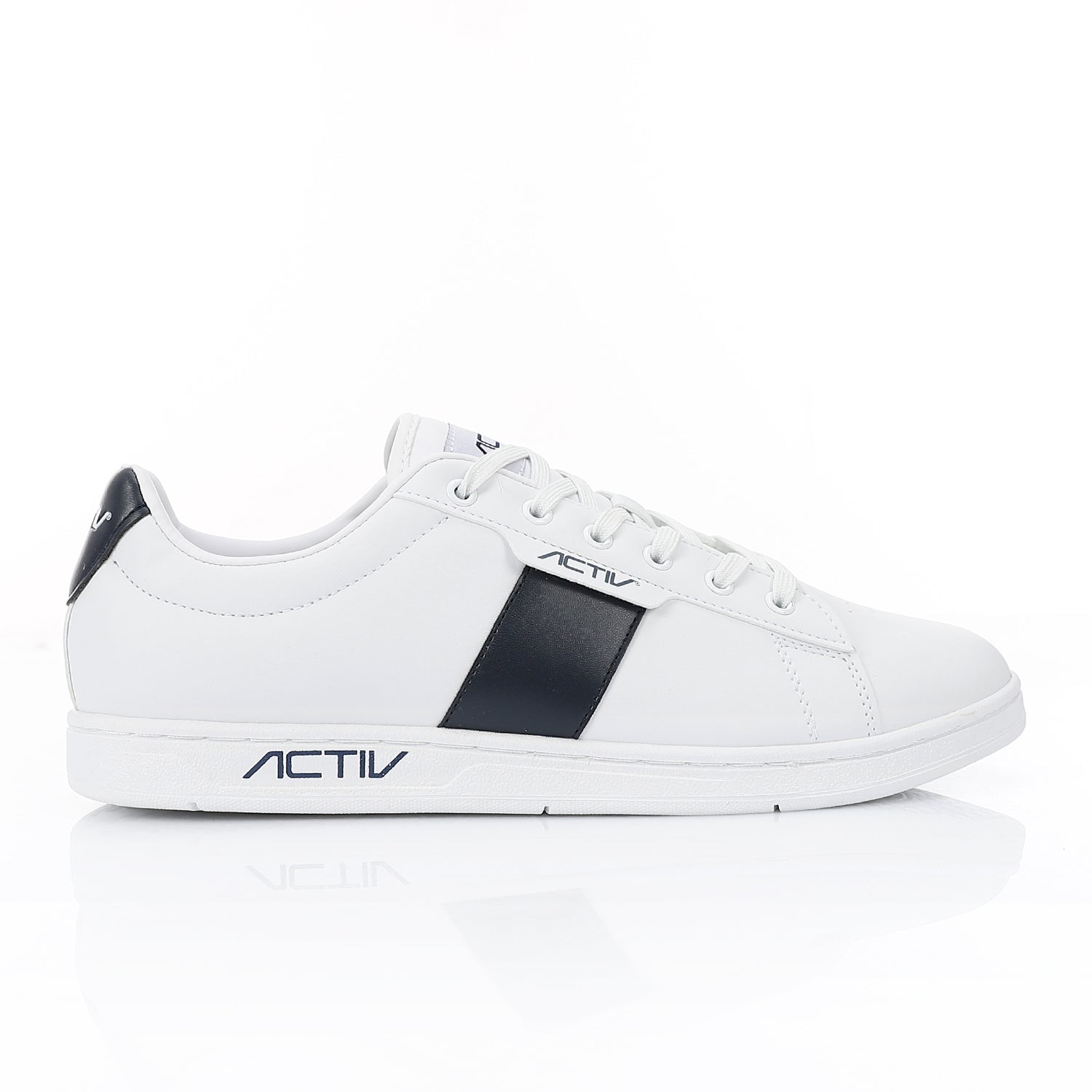 ACTIV MEN'S SHOES - WHT & NAVY
