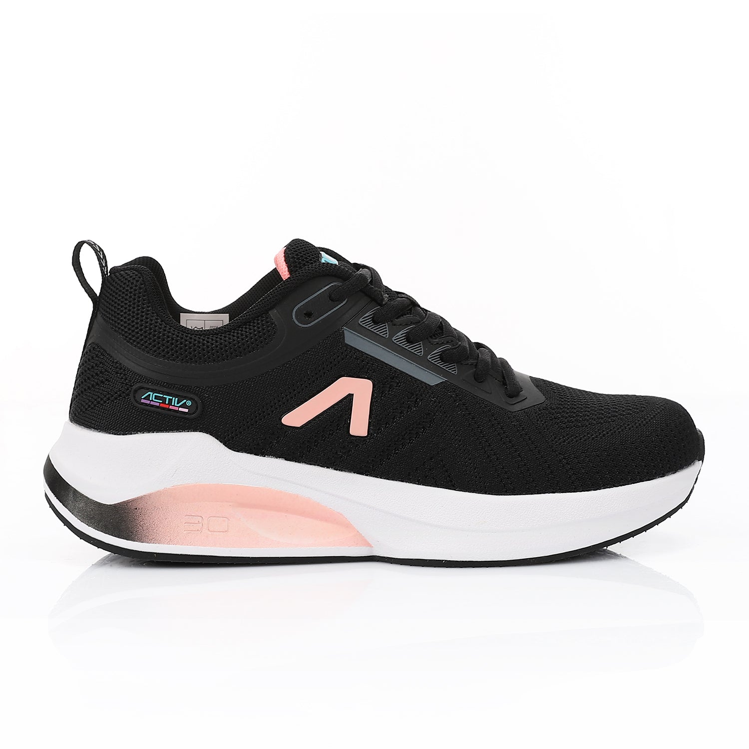 ACTIV MEN'S SHOES - BLK & PINK