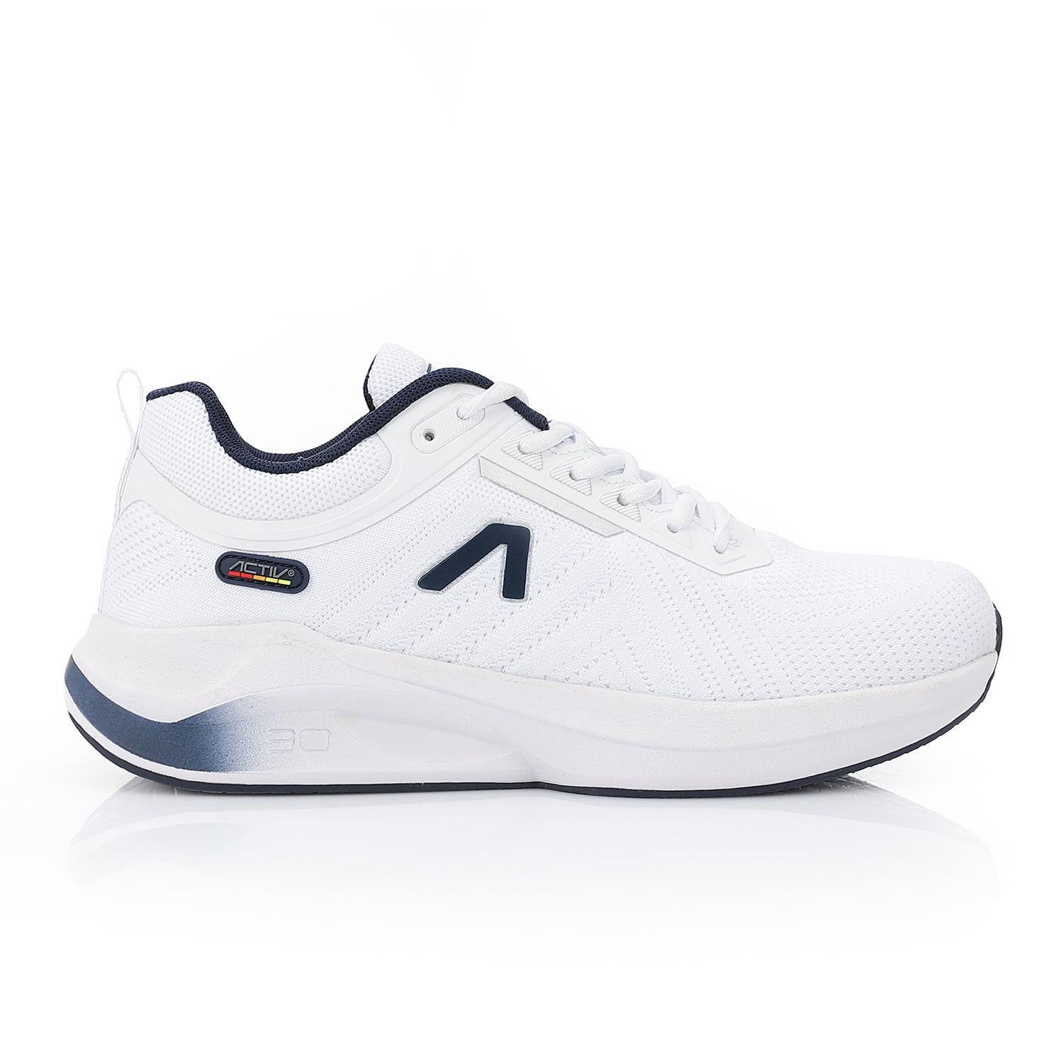 ACTIV MEN'S SHOES - WHT & NVY