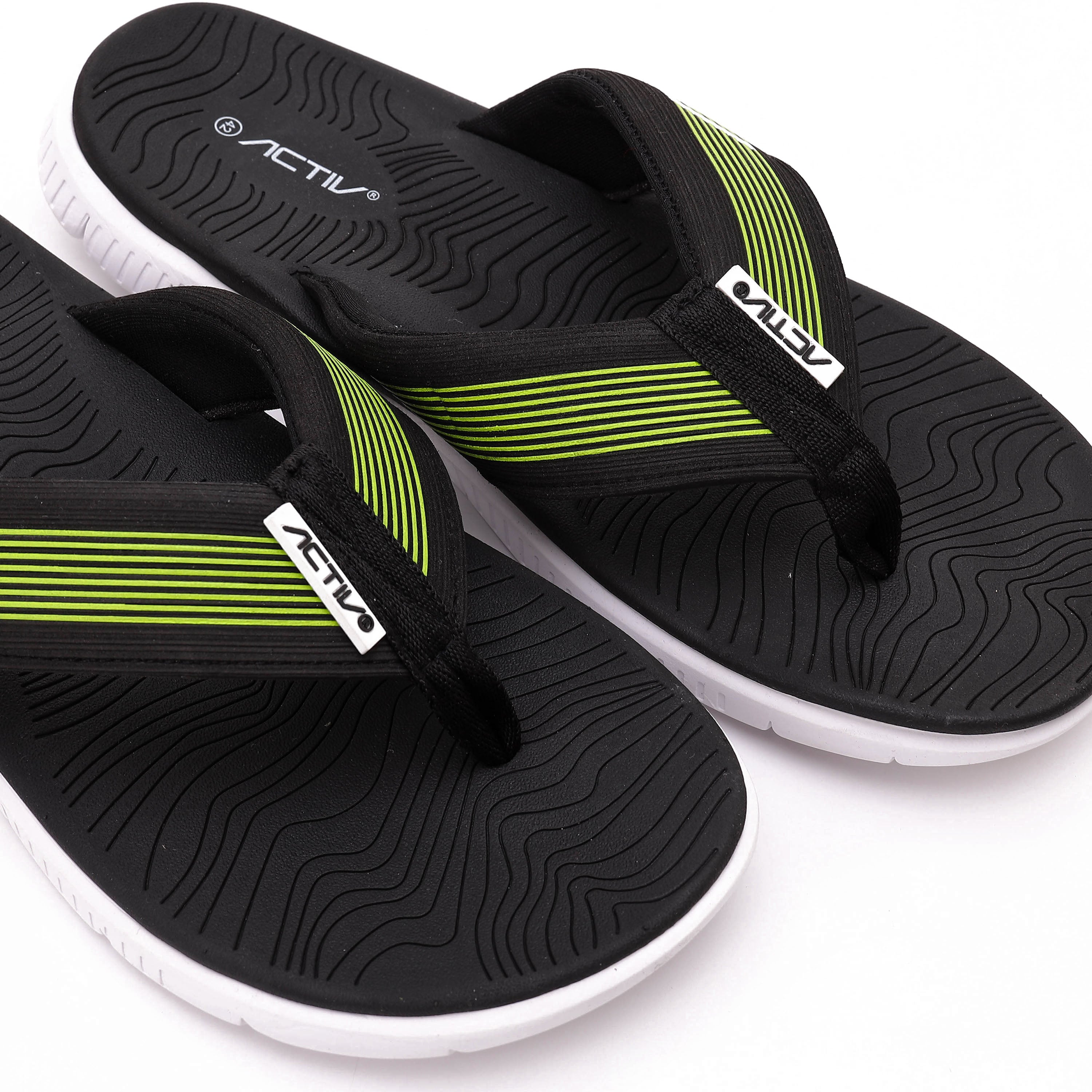 ACTIV MEN'S FLIP FLOP - اسود
