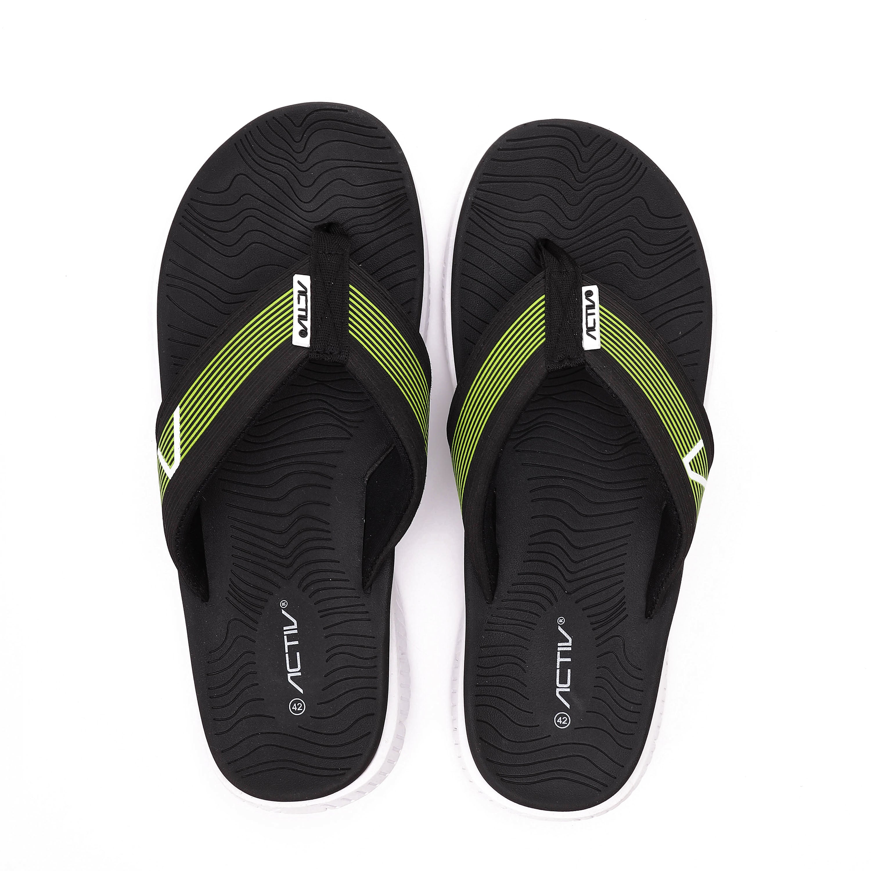 ACTIV MEN'S FLIP FLOP - اسود
