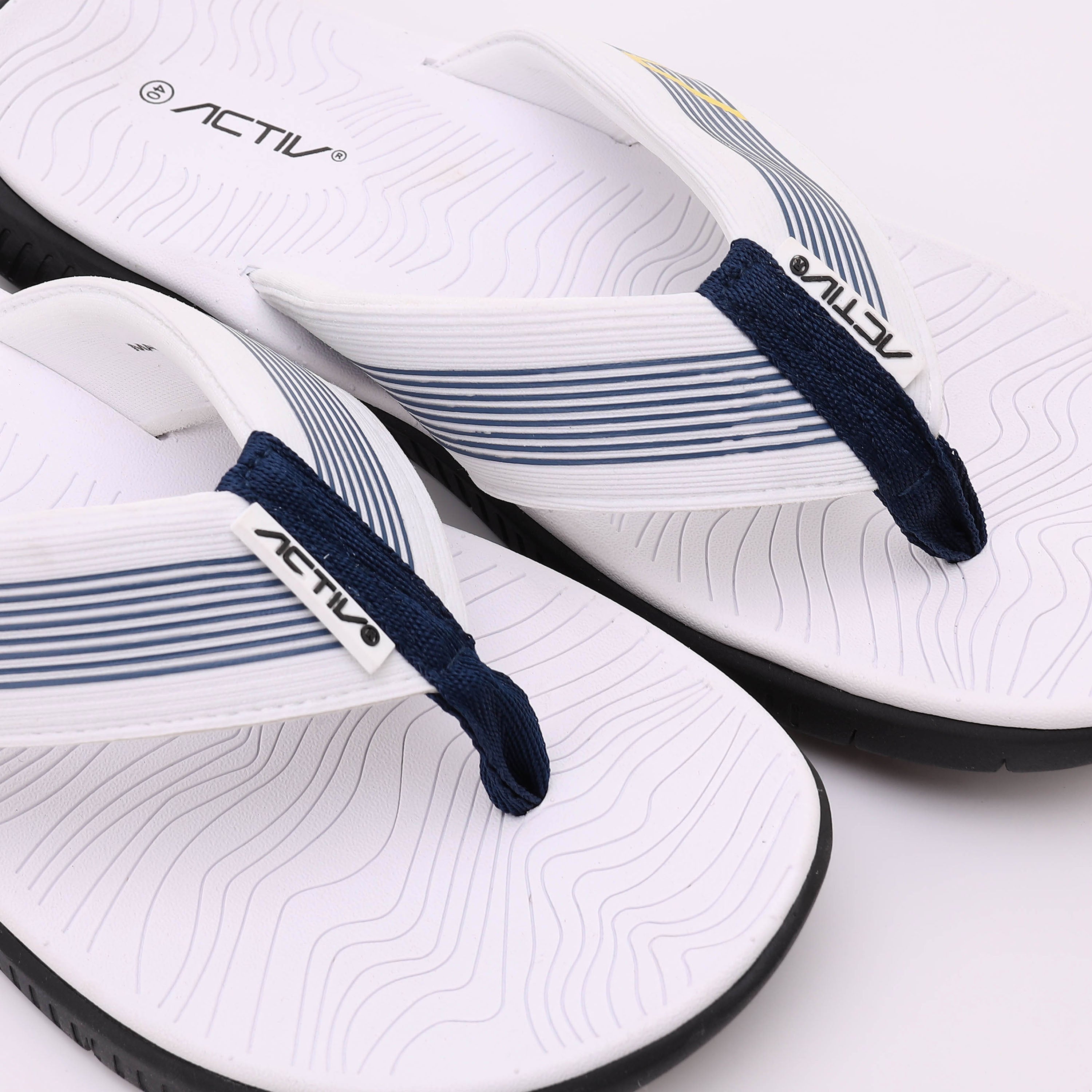 ACTIV MEN'S FLIP FLOP - ابيض