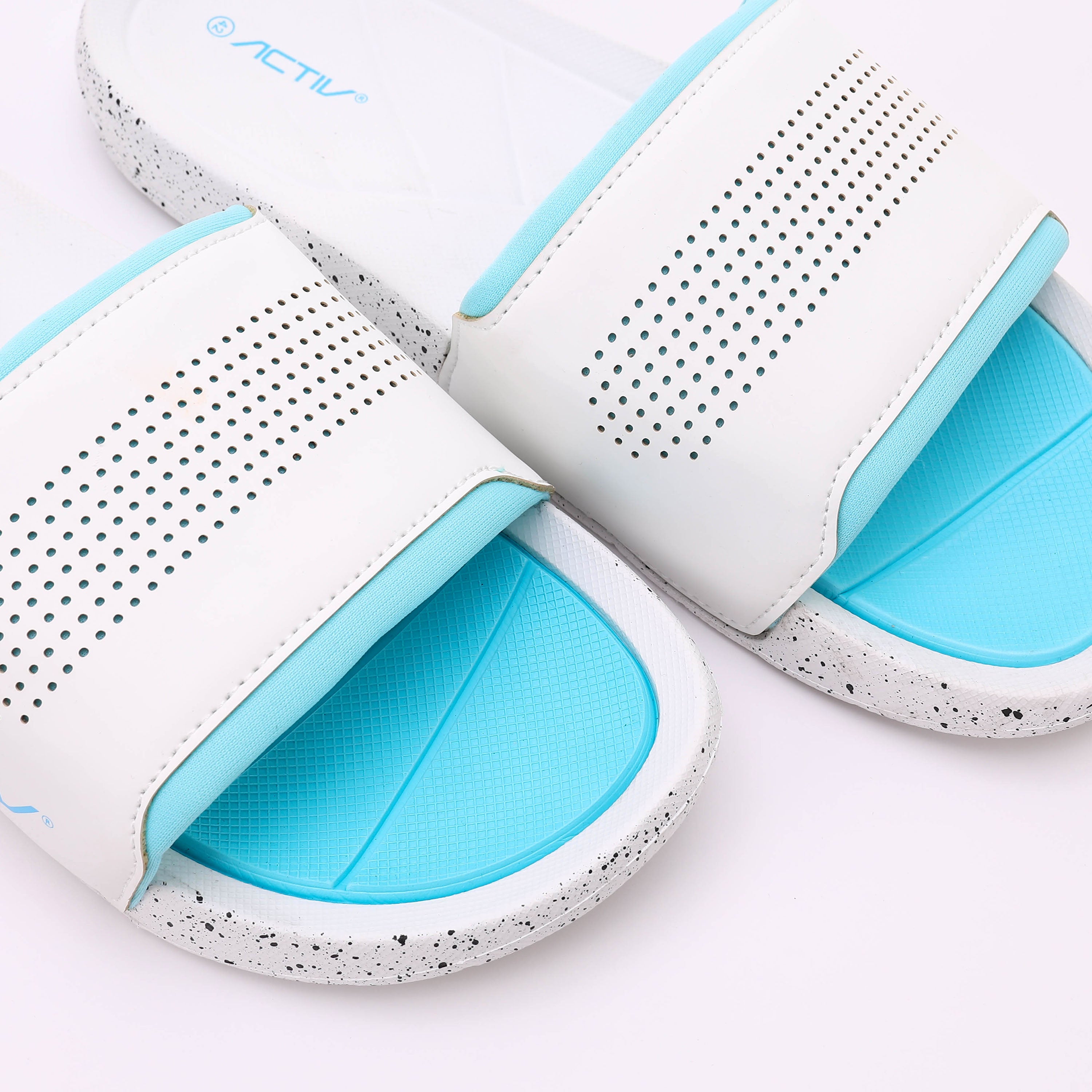 ACTIV MEN'S SLIPPER - ابيض