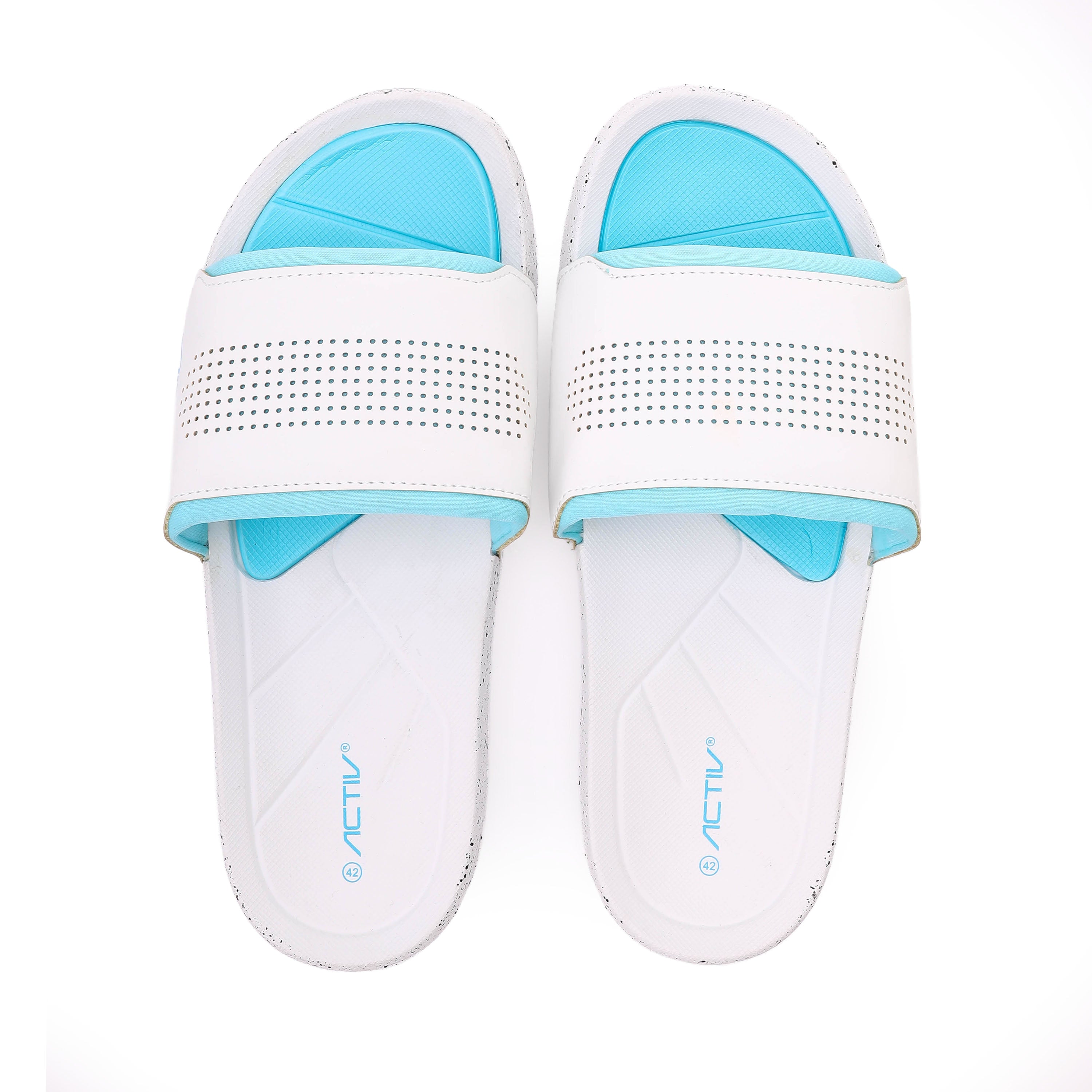 ACTIV MEN'S SLIPPER - ابيض