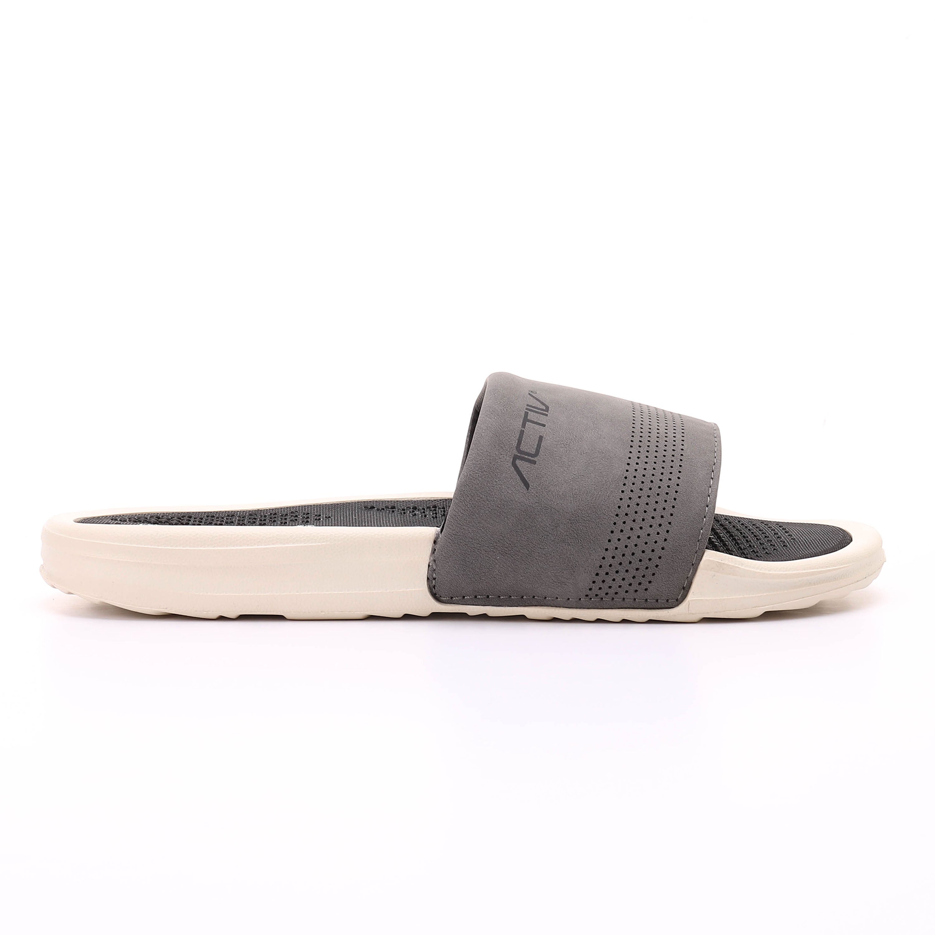 ACTIV MEN'S SLIPPER - اسود*رمادي