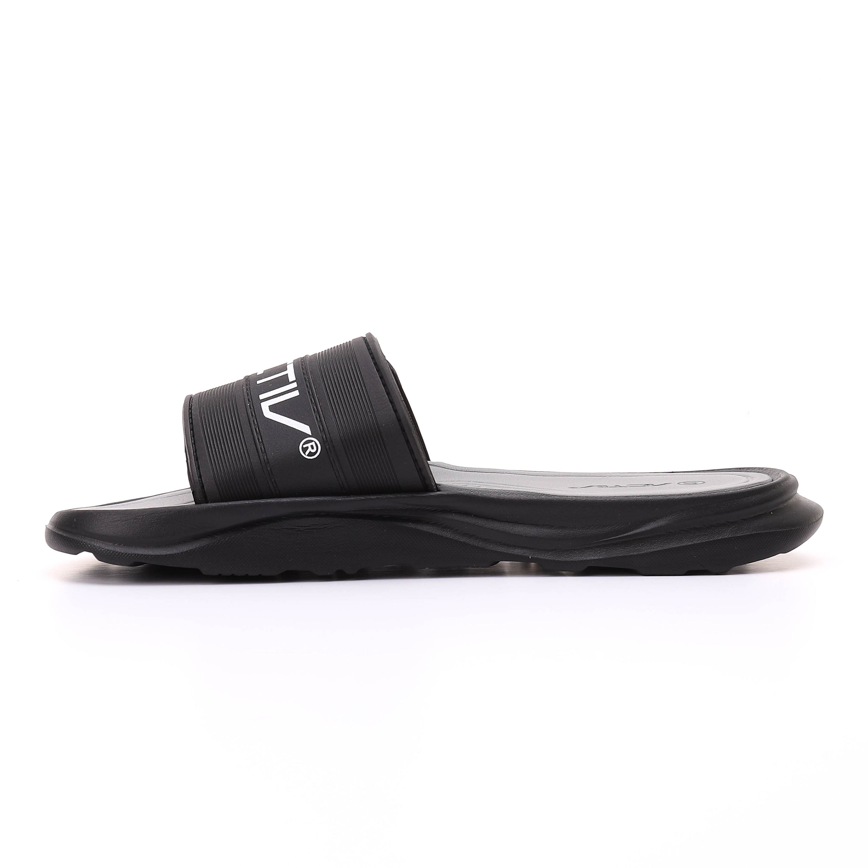ACTIV MEN'S SLIPPER - اسود*رمادي