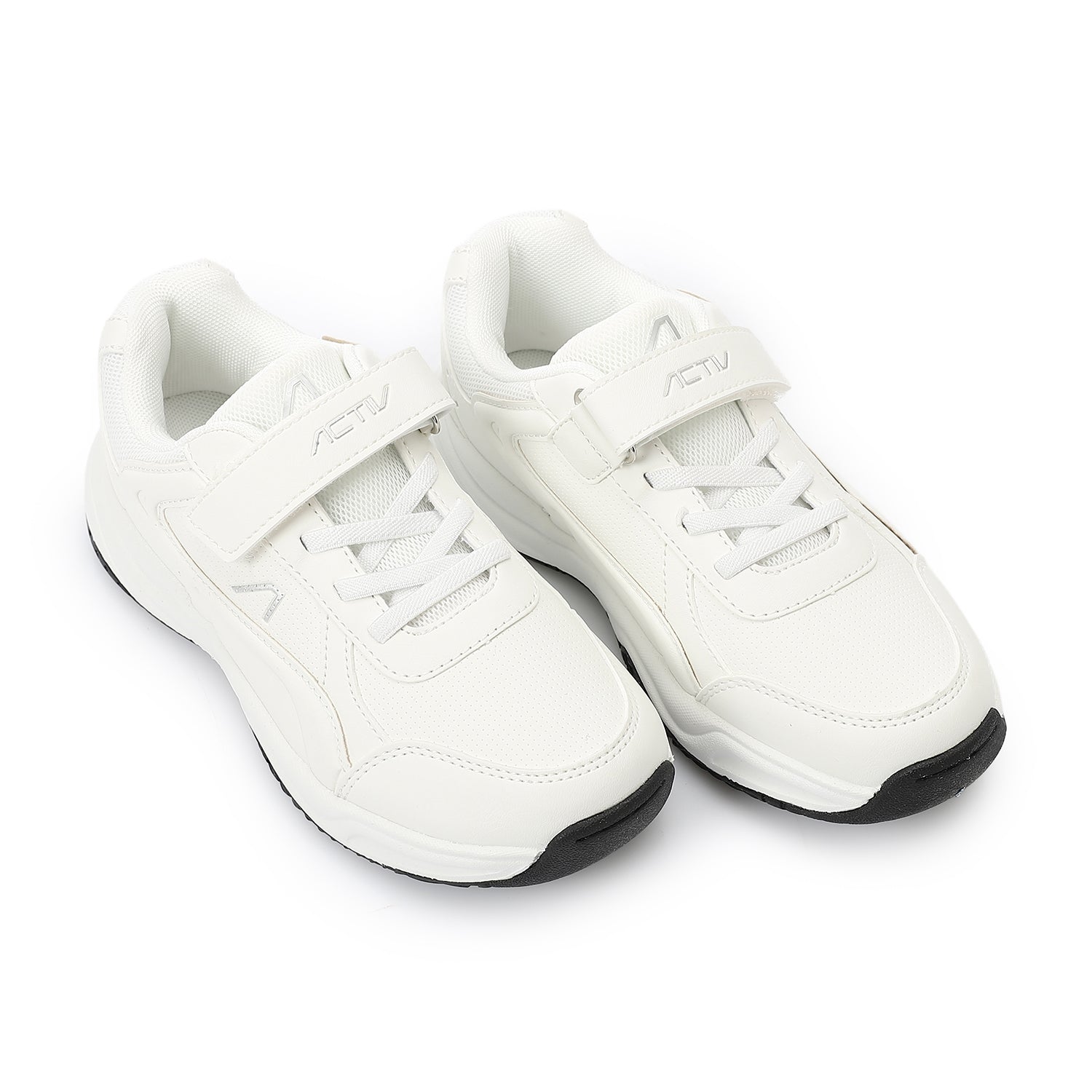 ACTIV KIDS FASHION VELCRO SHOE - ابيض