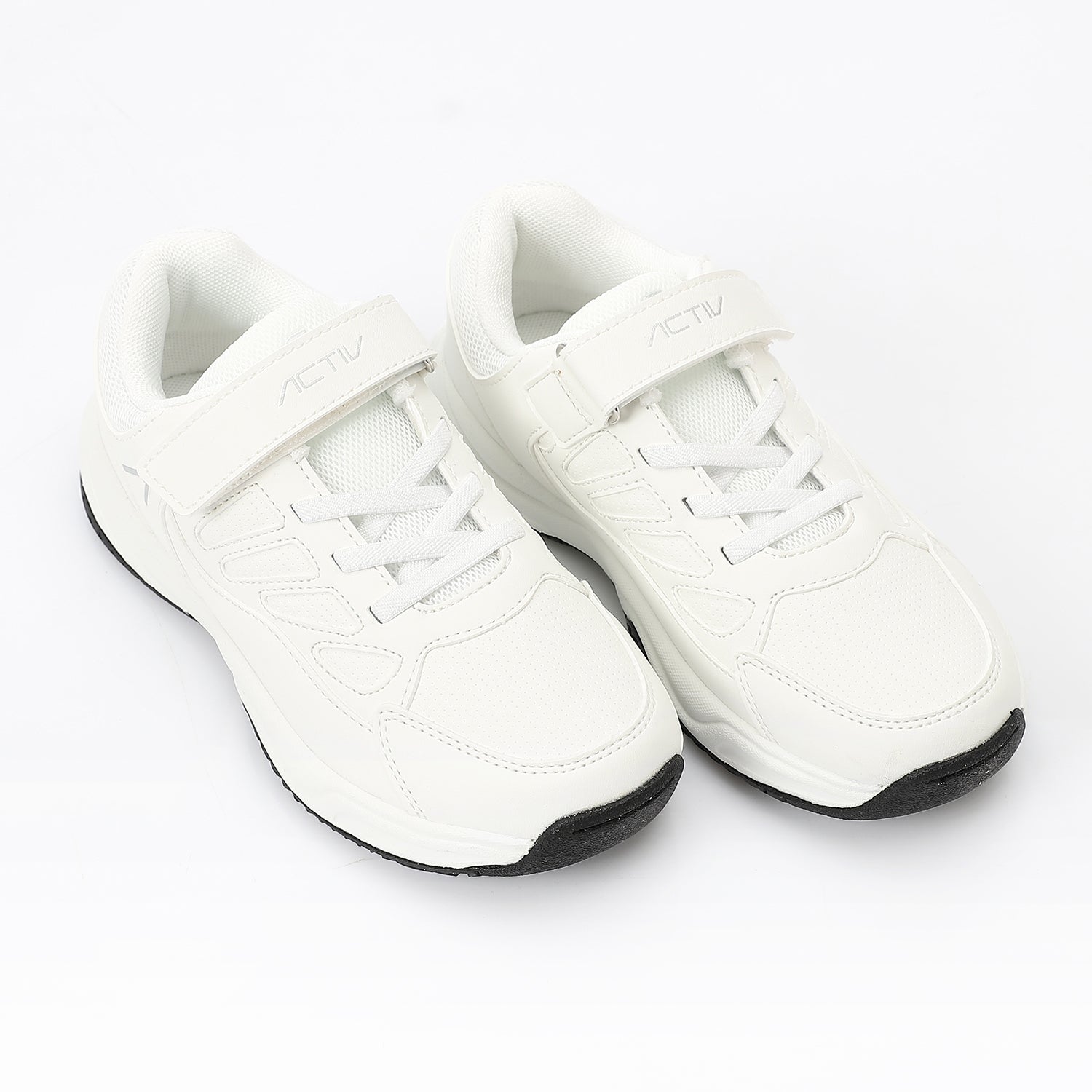 ACTIV KIDS FASHION VELCRO SHOE - ابيض