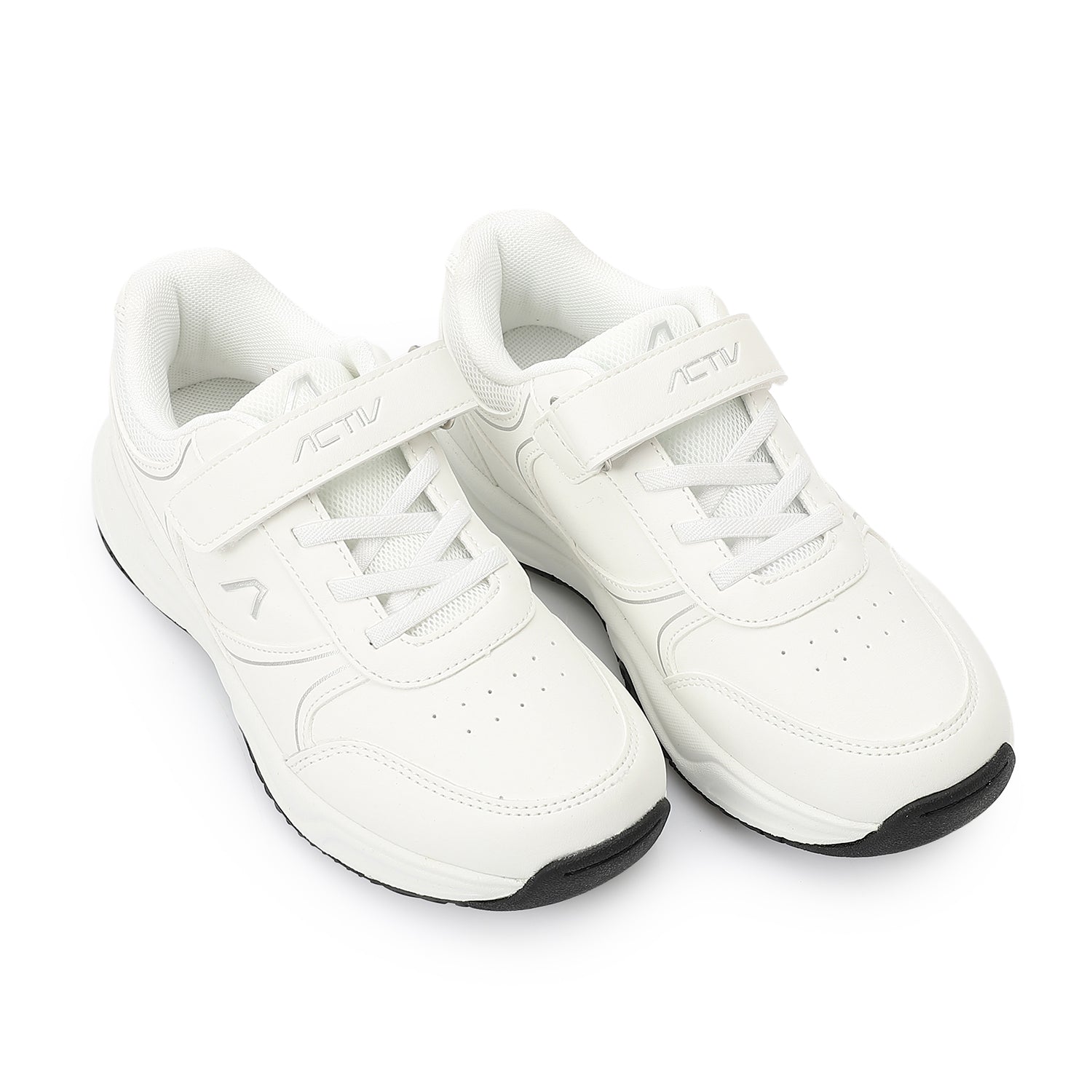 ACTIV KIDS FASHION VELCRO SHOE - ابيض