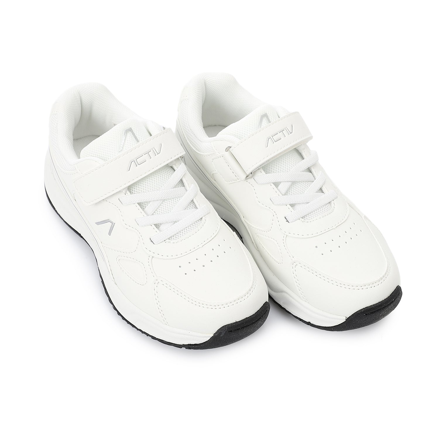 ACTIV KIDS FASHION VELCRO SHOE - ابيض