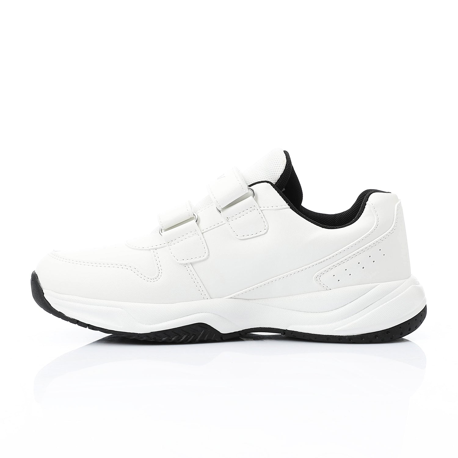 ACTIV YOUTH FASHON VELCRO SHOE - WHITE