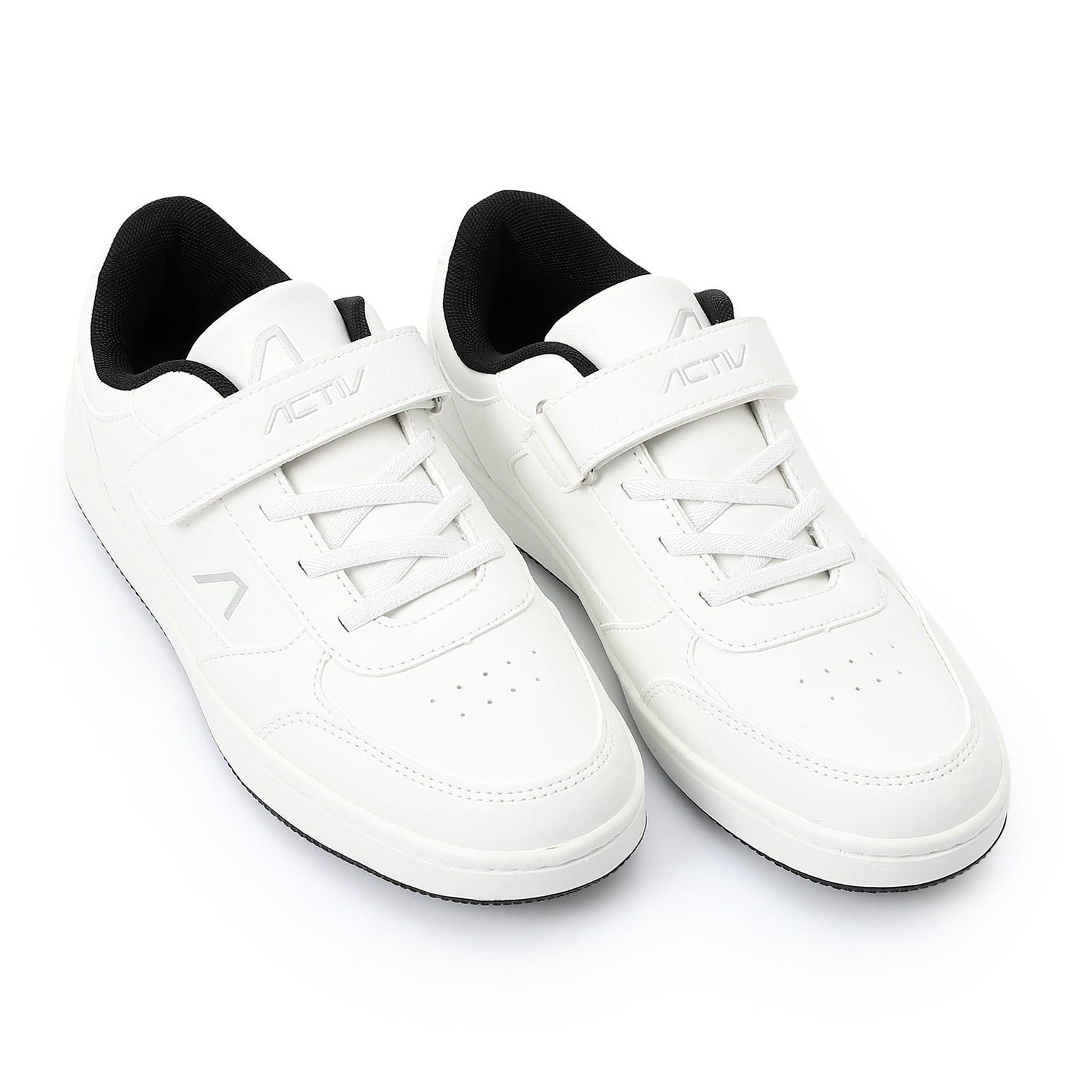 ACTIV YOUTH FASHON VELCRO SHOE - ابيض