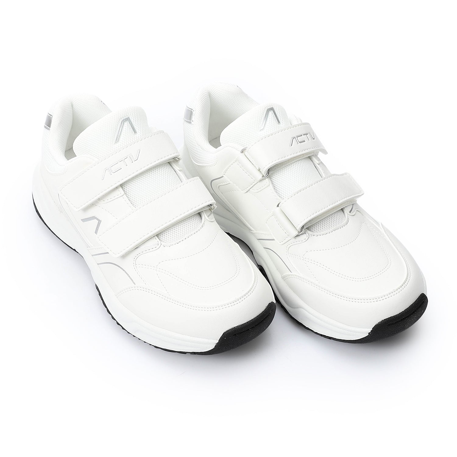 ACTIV YOUTH FASHON VELCRO SHOE - ابيض